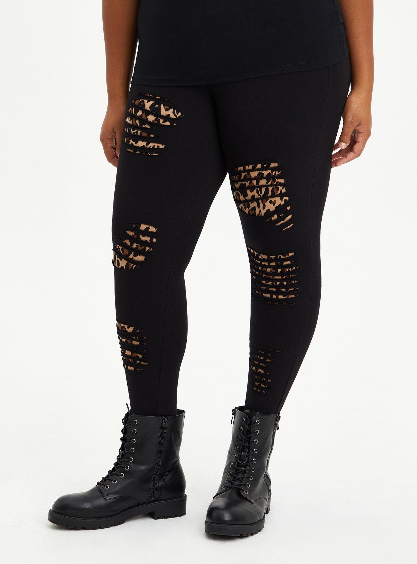 Plus Size - Full Length Signature Waist Knee Print Legging - Torrid