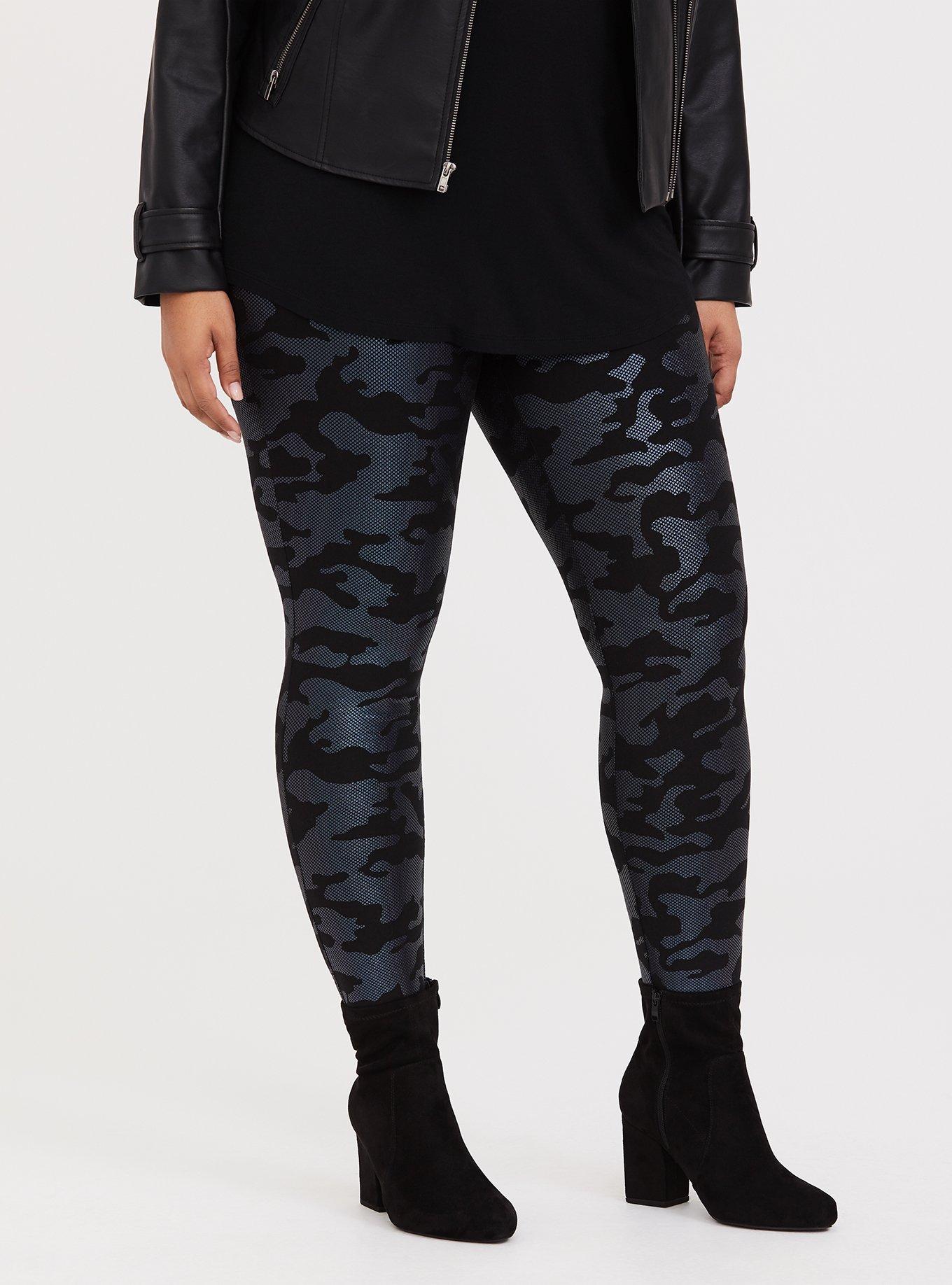 Premium Legging - Camo Metallic Black, MULTI, alternate