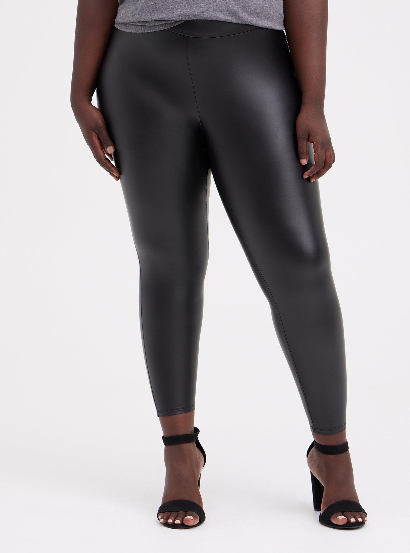 Faux Leather Legging