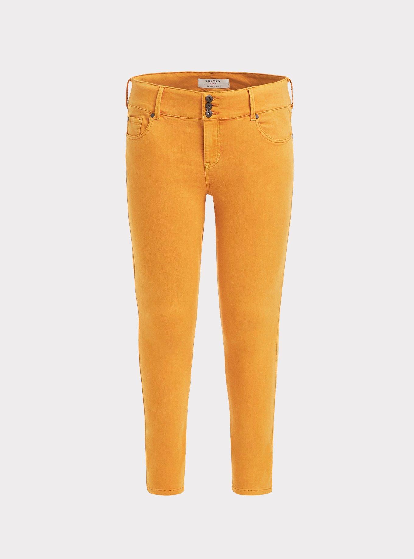Jegging - Super Stretch Mustard Yellow, MINERAL YELLOW, hi-res