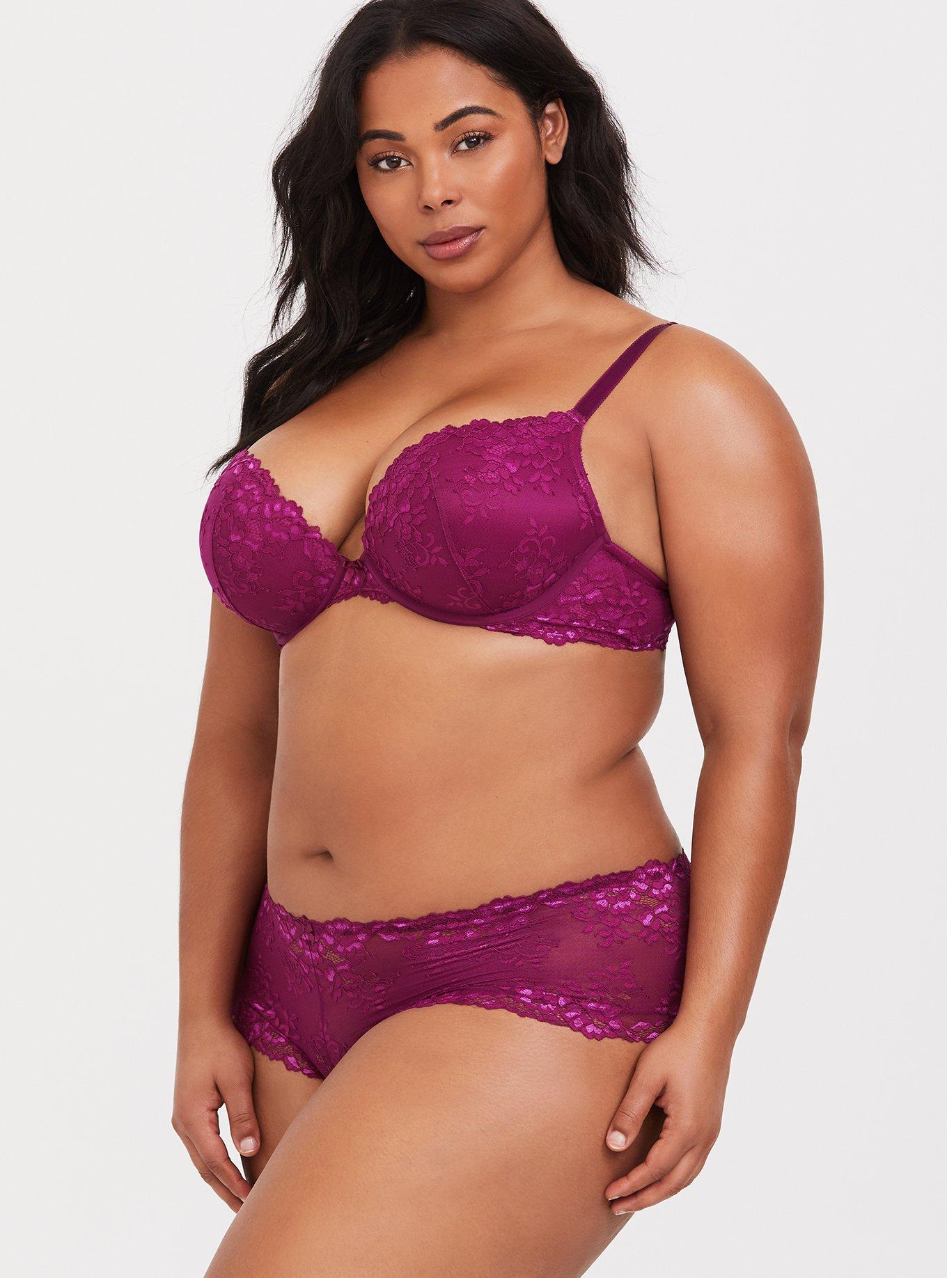 XO Plunge Push-Up Bra, NAVARRA, alternate