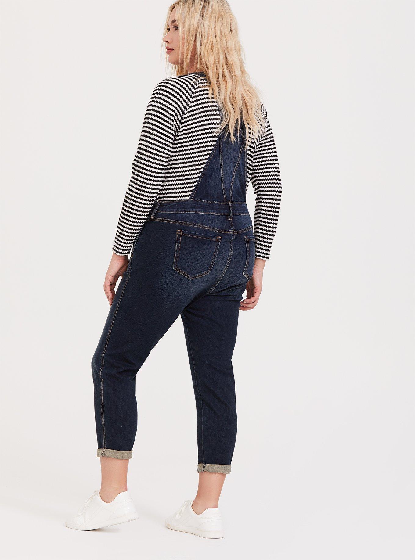 Women's - Vintage Oversized Dungarees in Dayle Vintage Wash