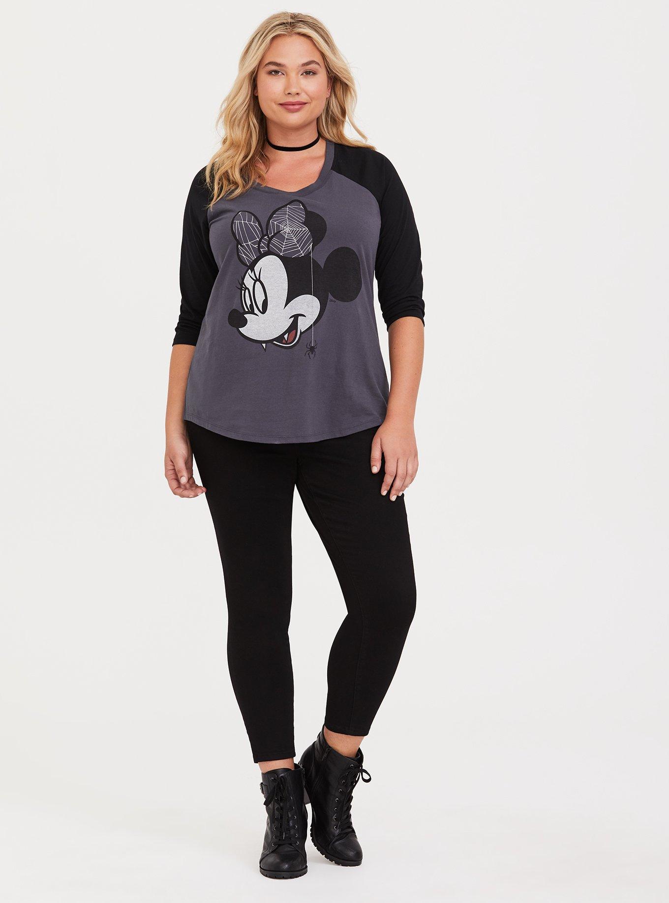 Disney Minnie Mouse Raglan Tee, NINE IRON, alternate