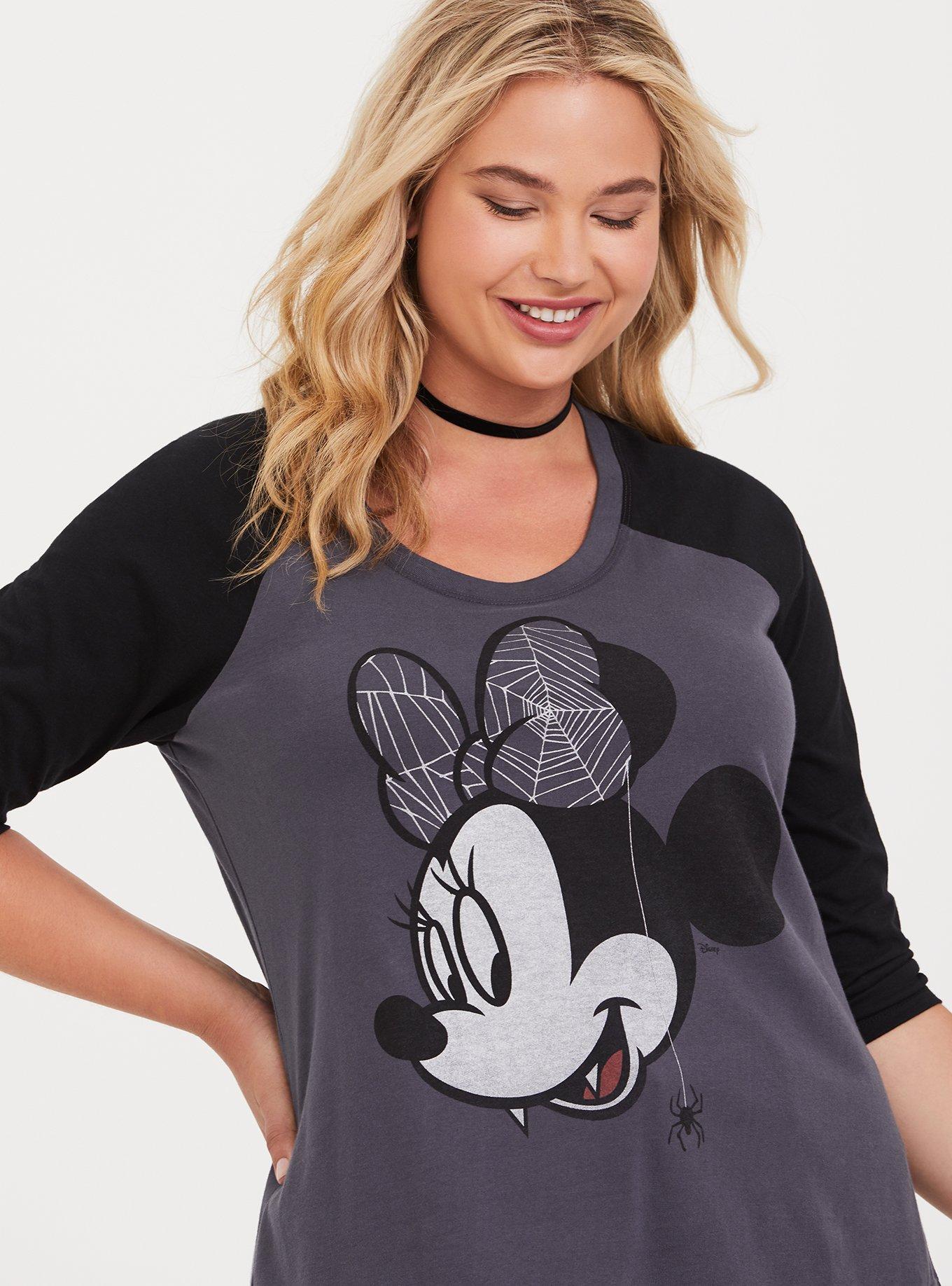 Disney Minnie Mouse Raglan Tee, NINE IRON, alternate