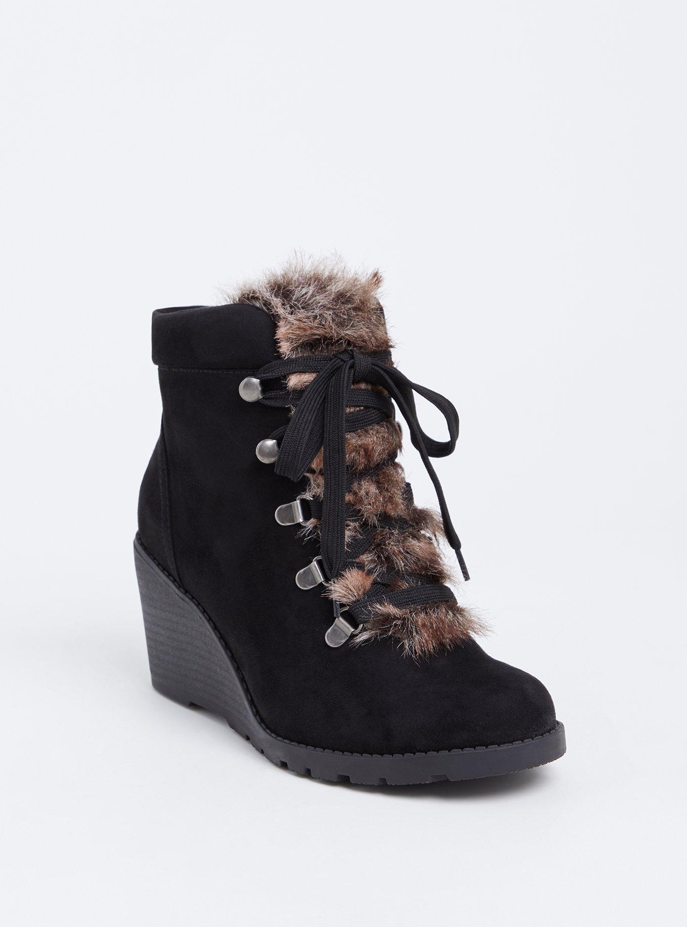 Sherpa Wedge Bootie (WW)