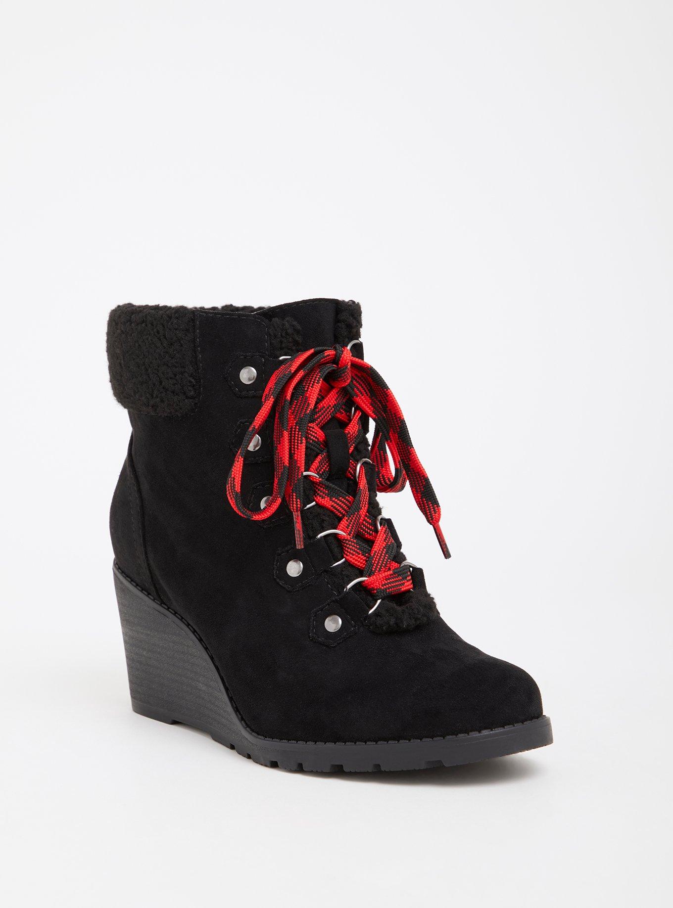 Sherpa 2025 wedge booties