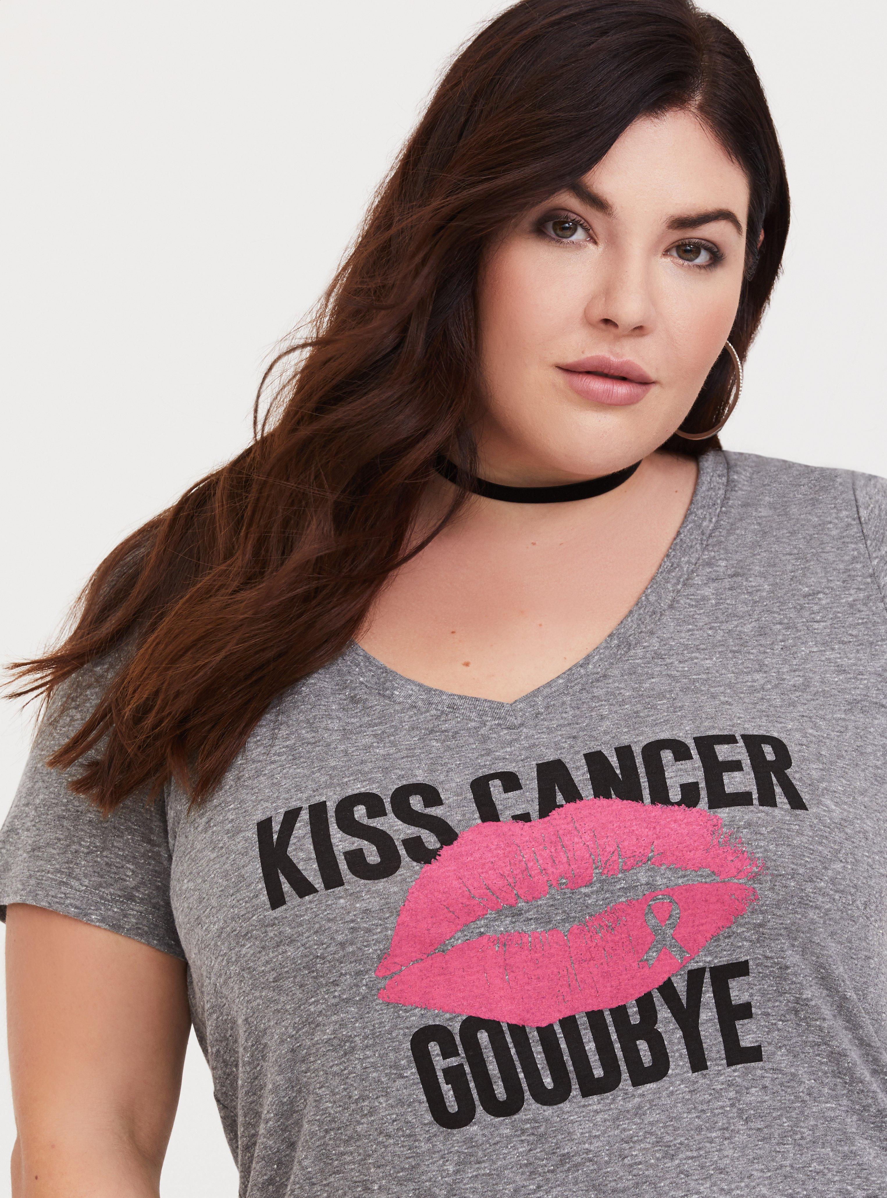 Breast Cancer Awareness - Grey Triblend Tee, MEDIUM HEATHER GREY, alternate