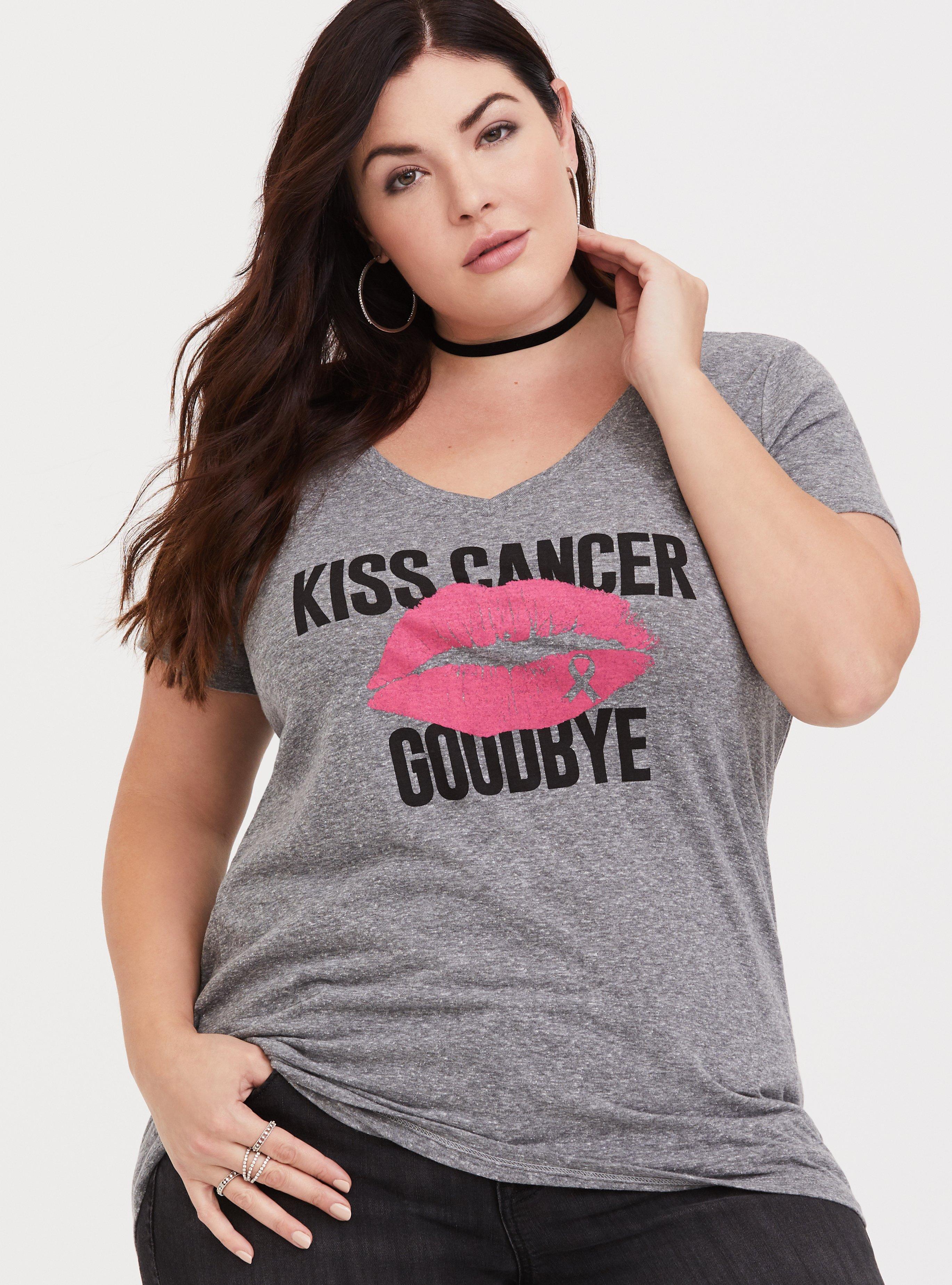 Breast Cancer Awareness - Grey Triblend Tee, MEDIUM HEATHER GREY, hi-res