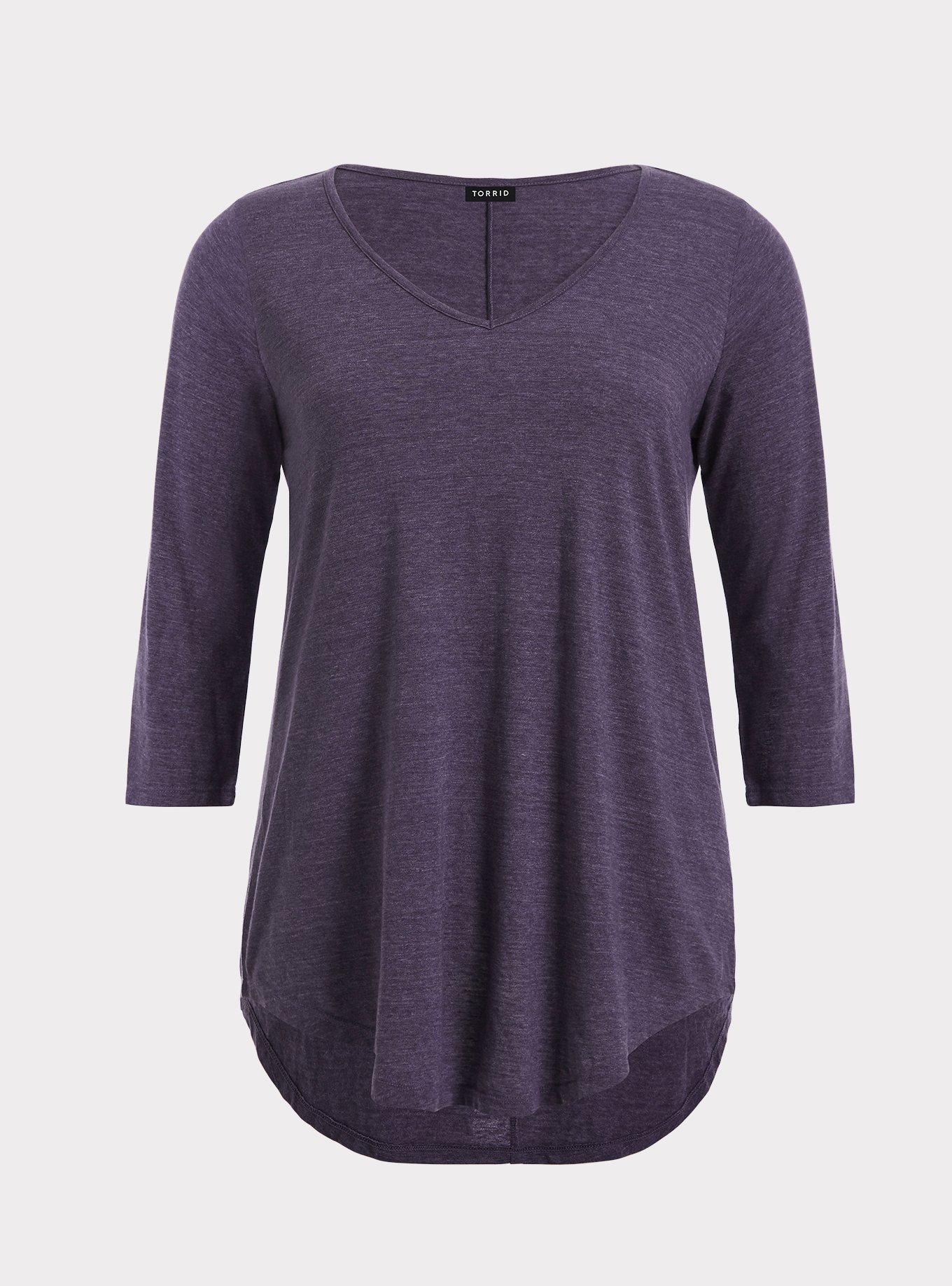 Torrid 3/4 Sleeve Knit Tops