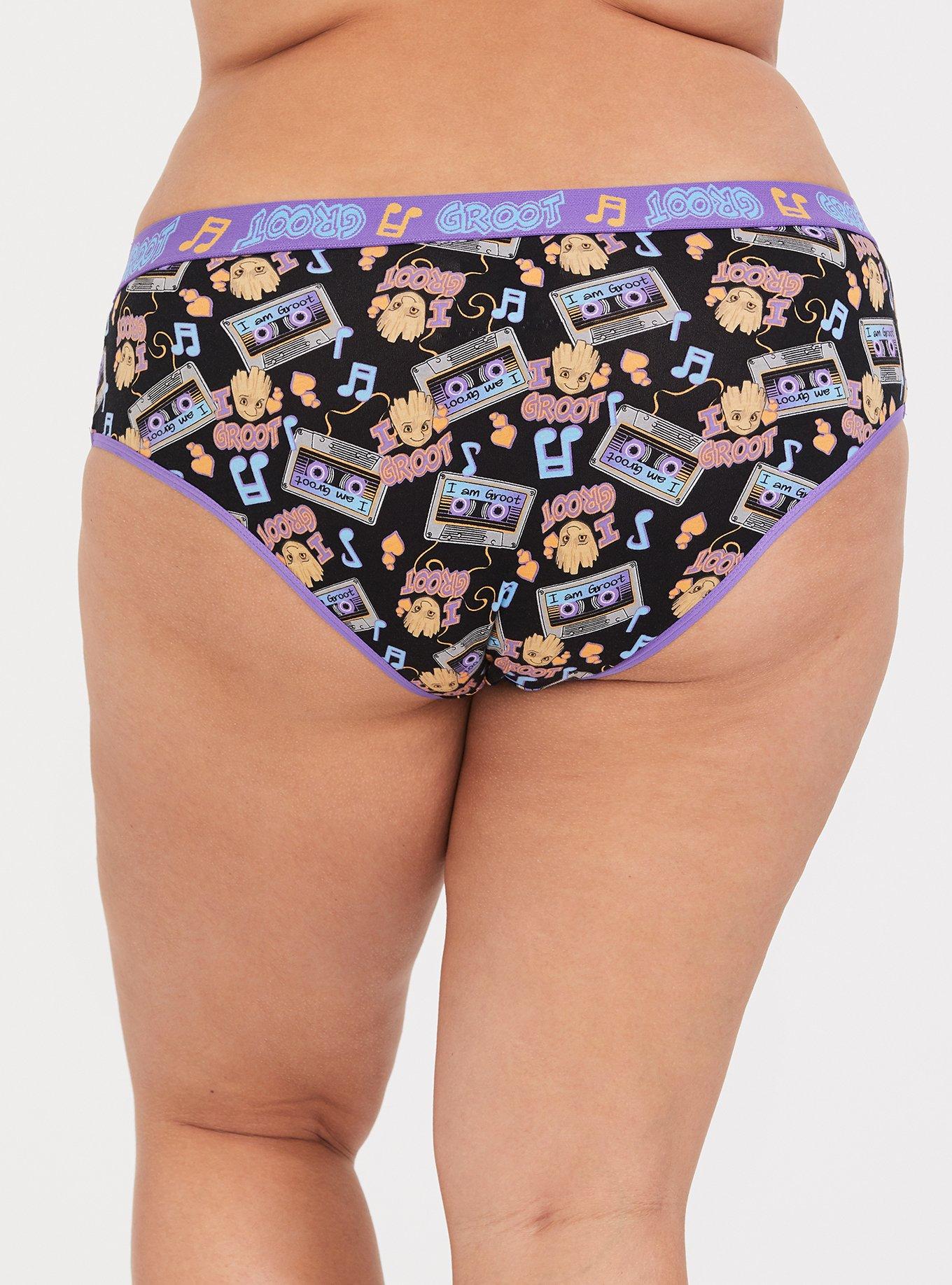 Plus Size - Avengers Groot Cotton Hipster Panty - Torrid