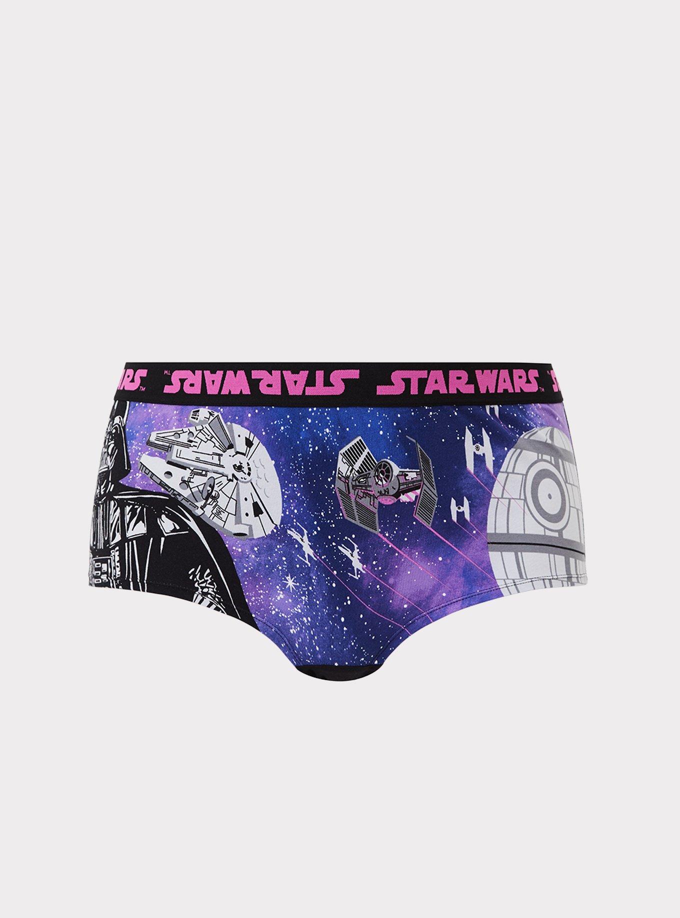 Star Wars Darth Vader Cotton Boyshort Panty, MULTI, hi-res