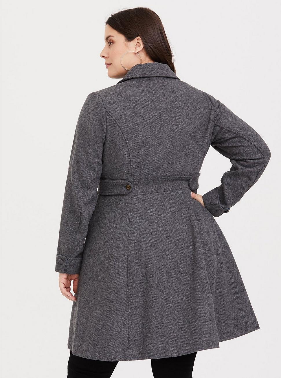 Plus Size - Fantastic Beasts The Crimes of Grindelwald Grey Mid Length ...