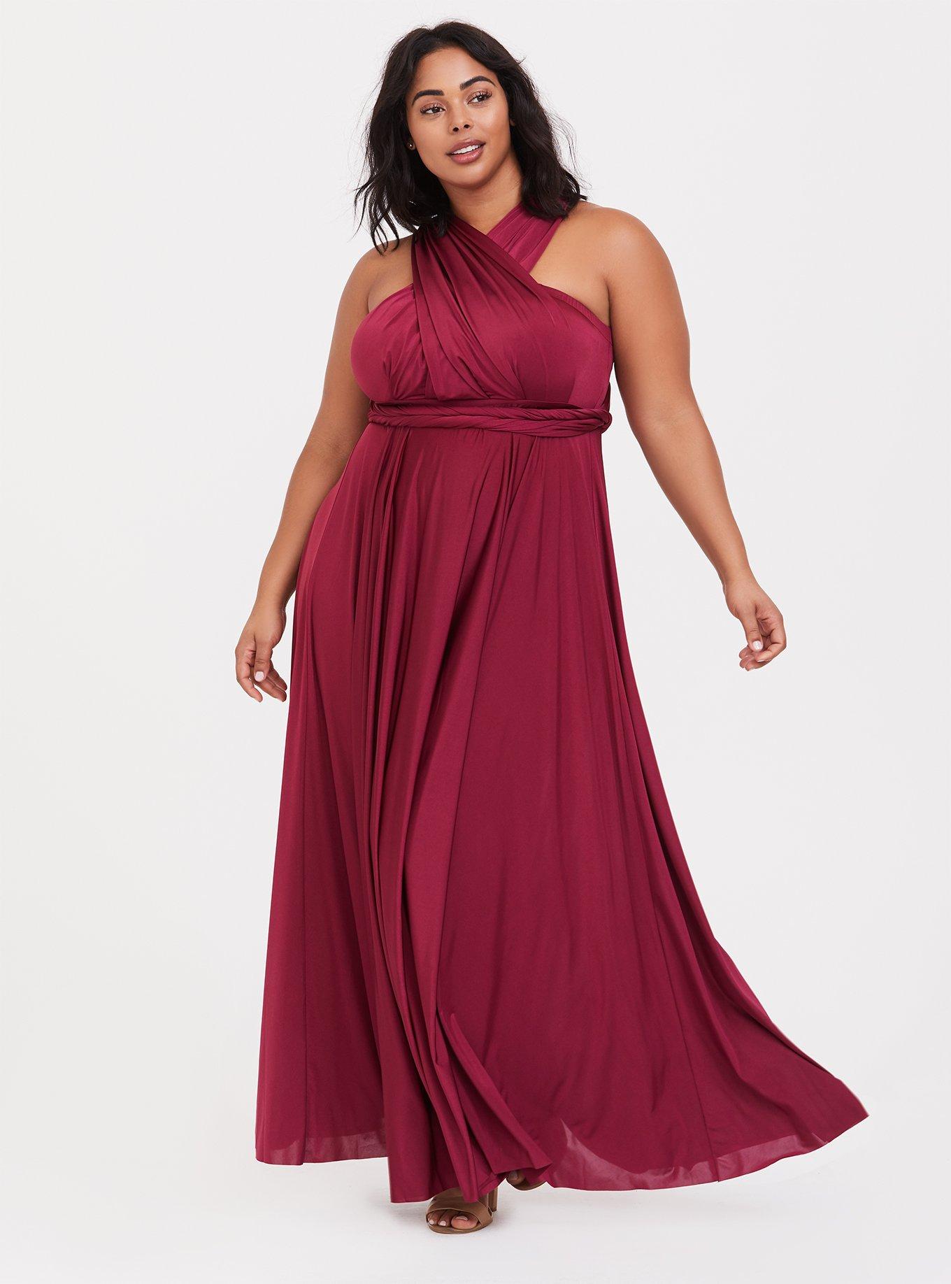 www. - Plus Size - Infinity Convertible Wonder Dress 20 Colors  Summer Maxi Party Dress