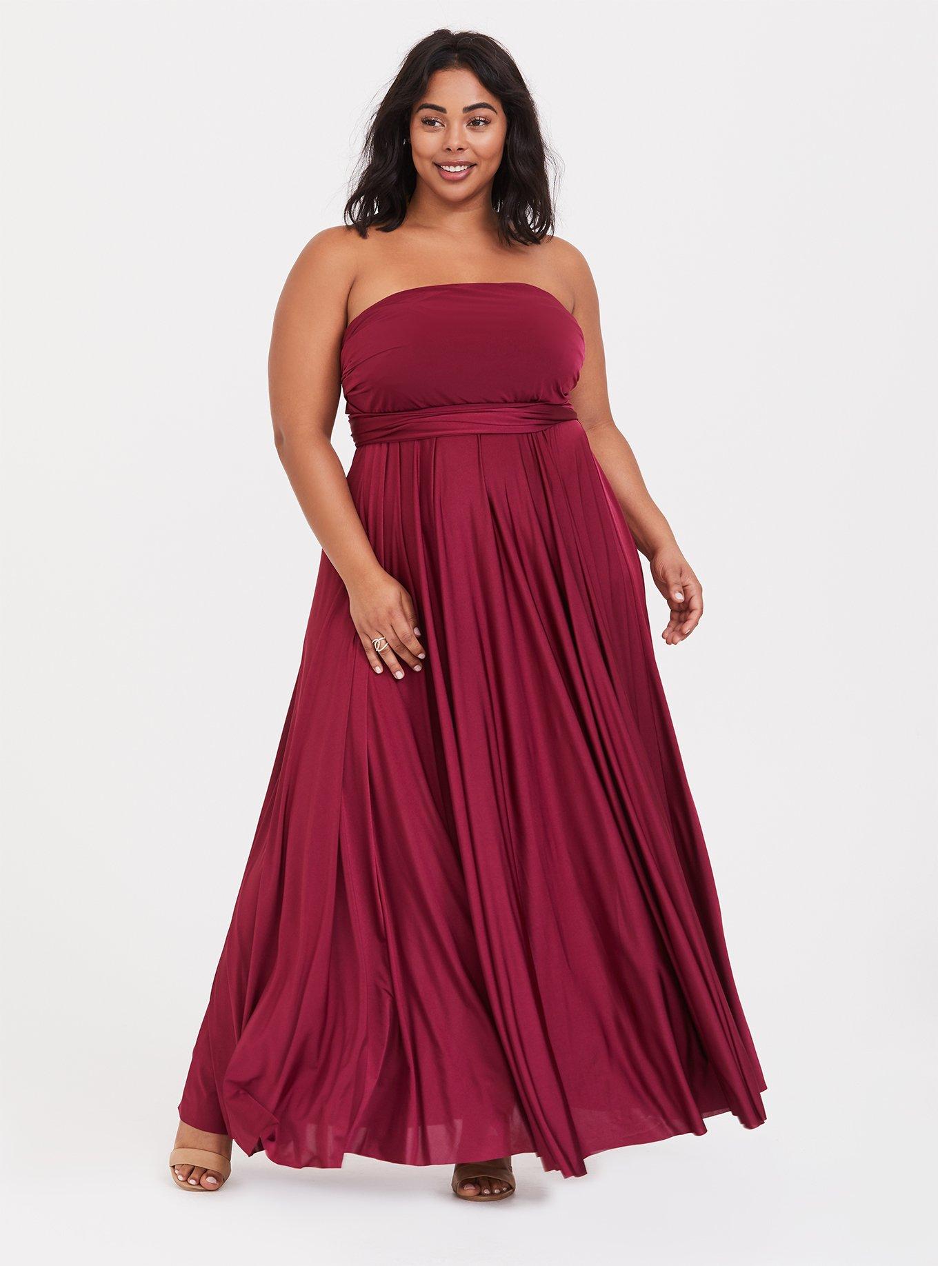 Plus Size - Maxi Studio Knit Convertible Dress - Torrid