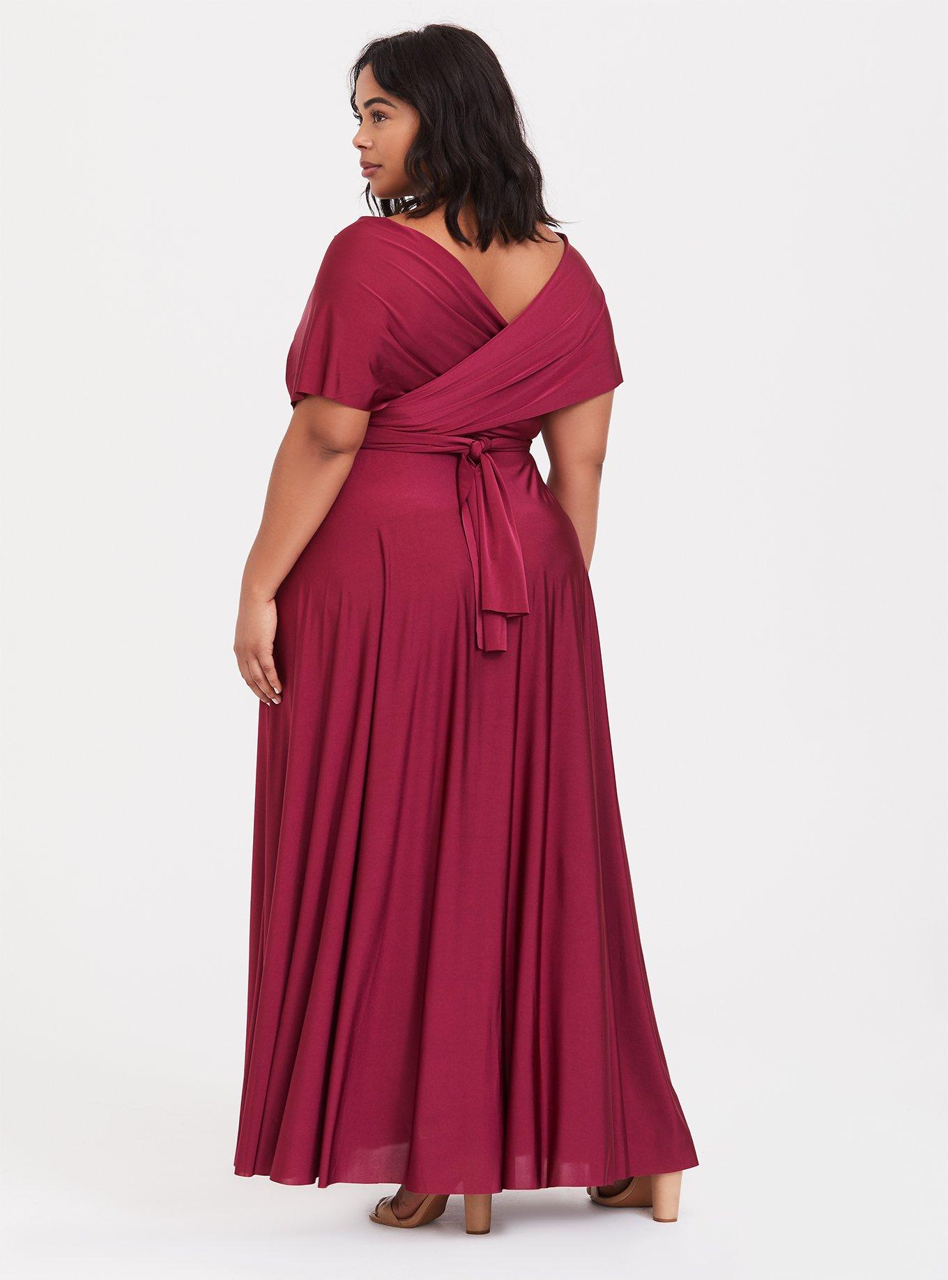 Infinity dress style shop for plus size