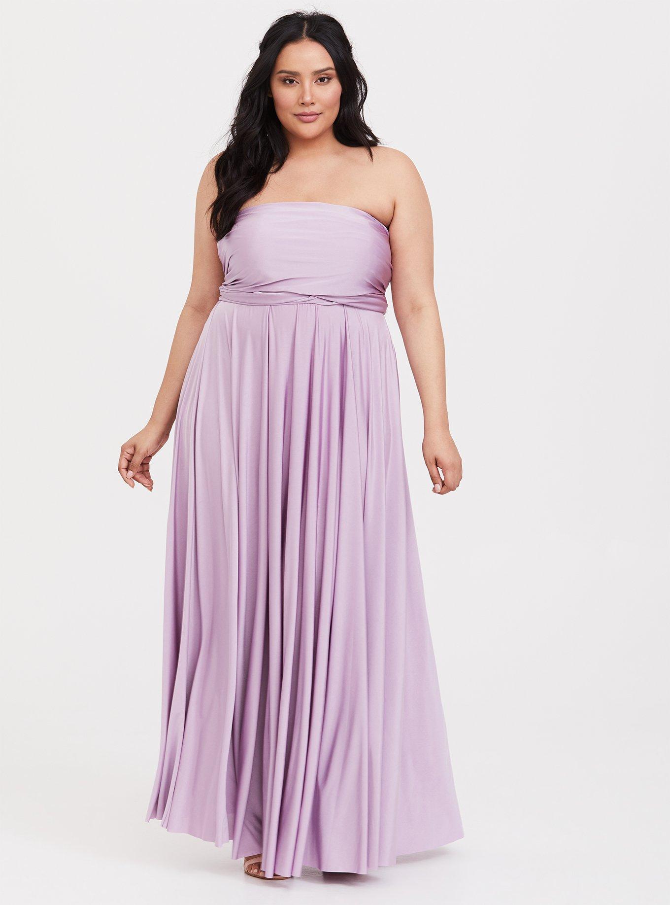 Torrid lavender outlet dress