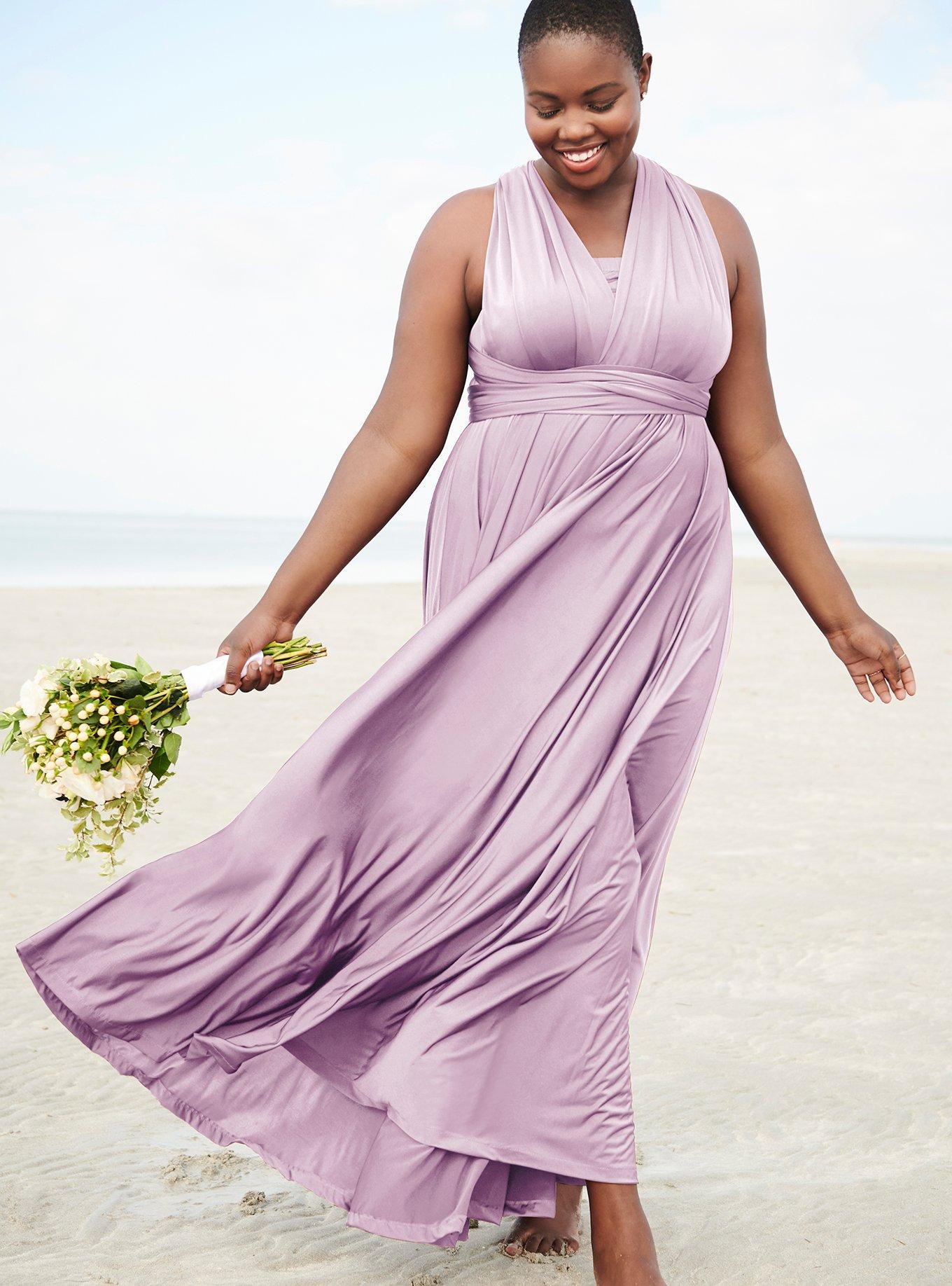 Convertible dress plus size sale