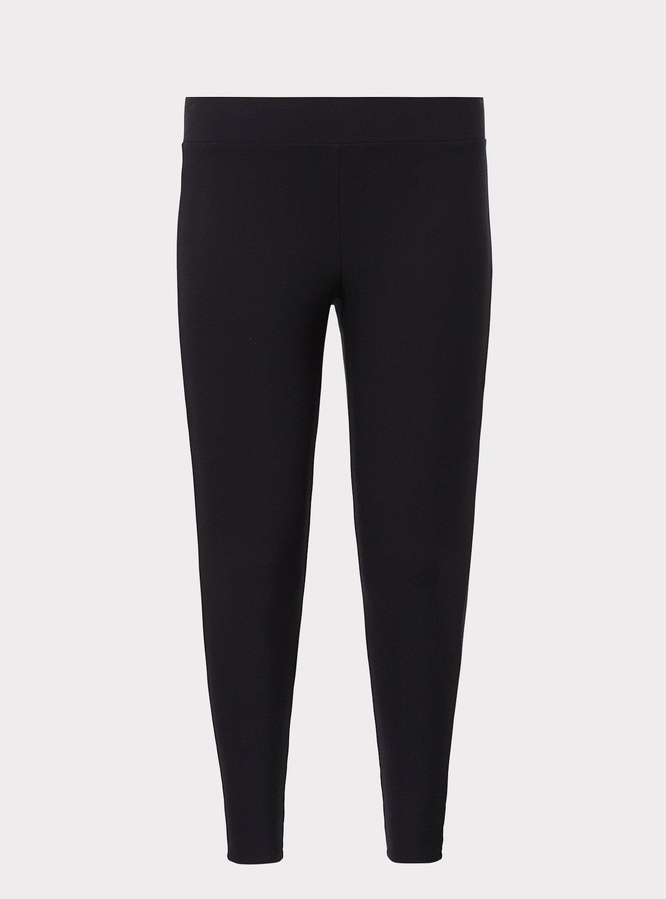 Plus Size - Maternity Legging - Fleece Lined Black - Torrid