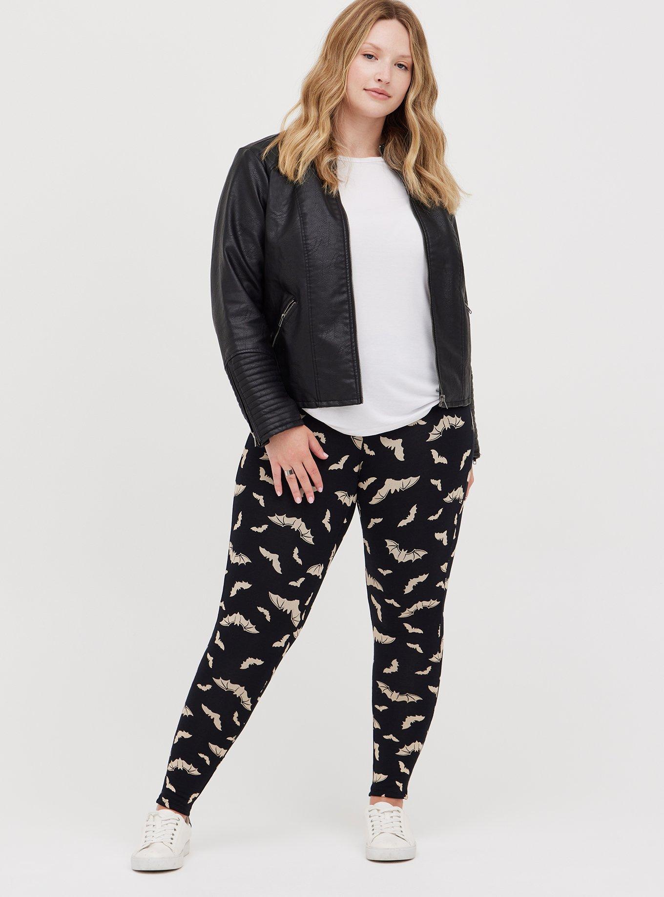 Plus Size - Full Length Signature Waist Fleeced Lined Legging - Torrid