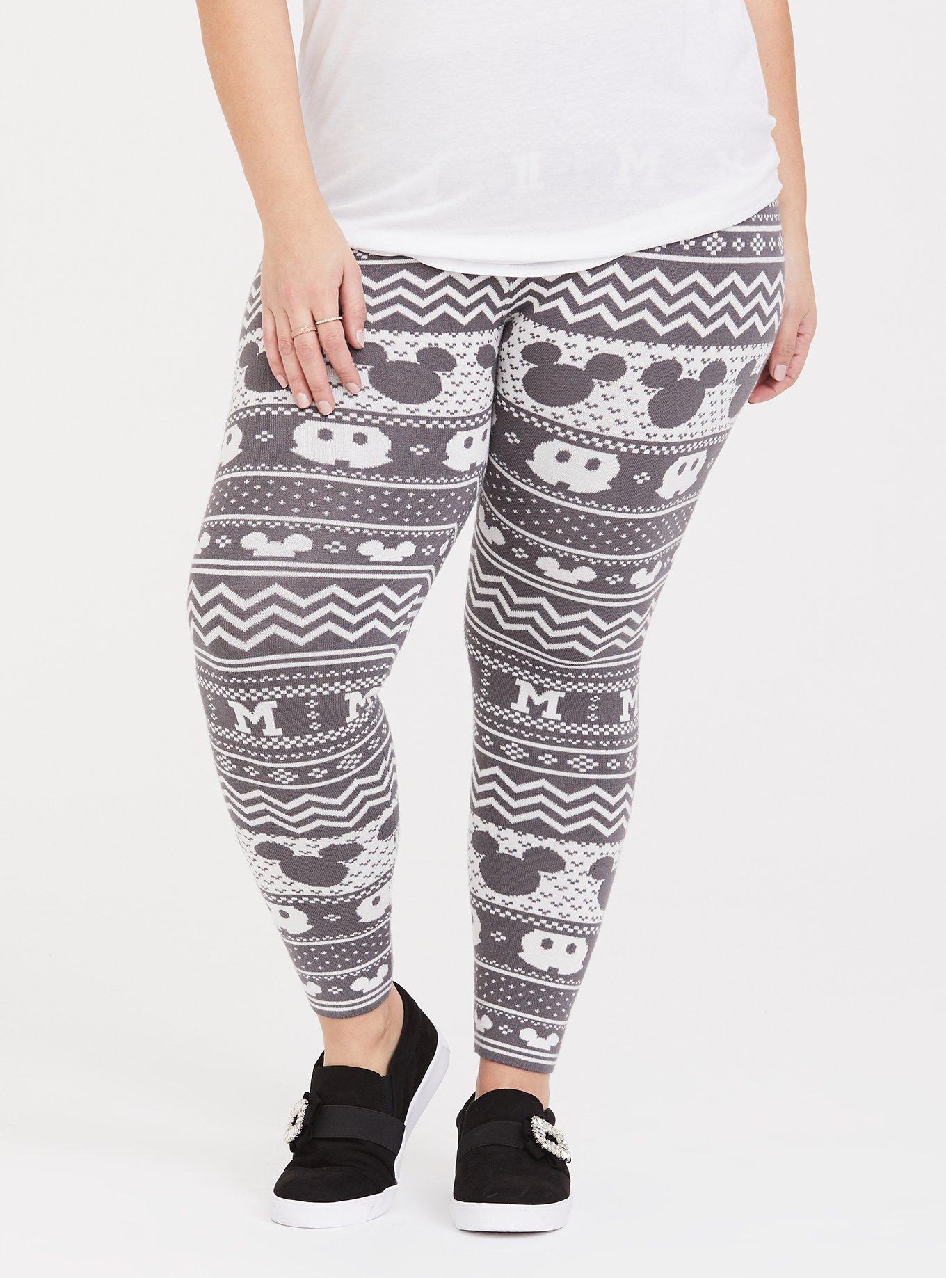Disney Mickey's 90th Anniversary Fair Isle Legging, MULTI, alternate