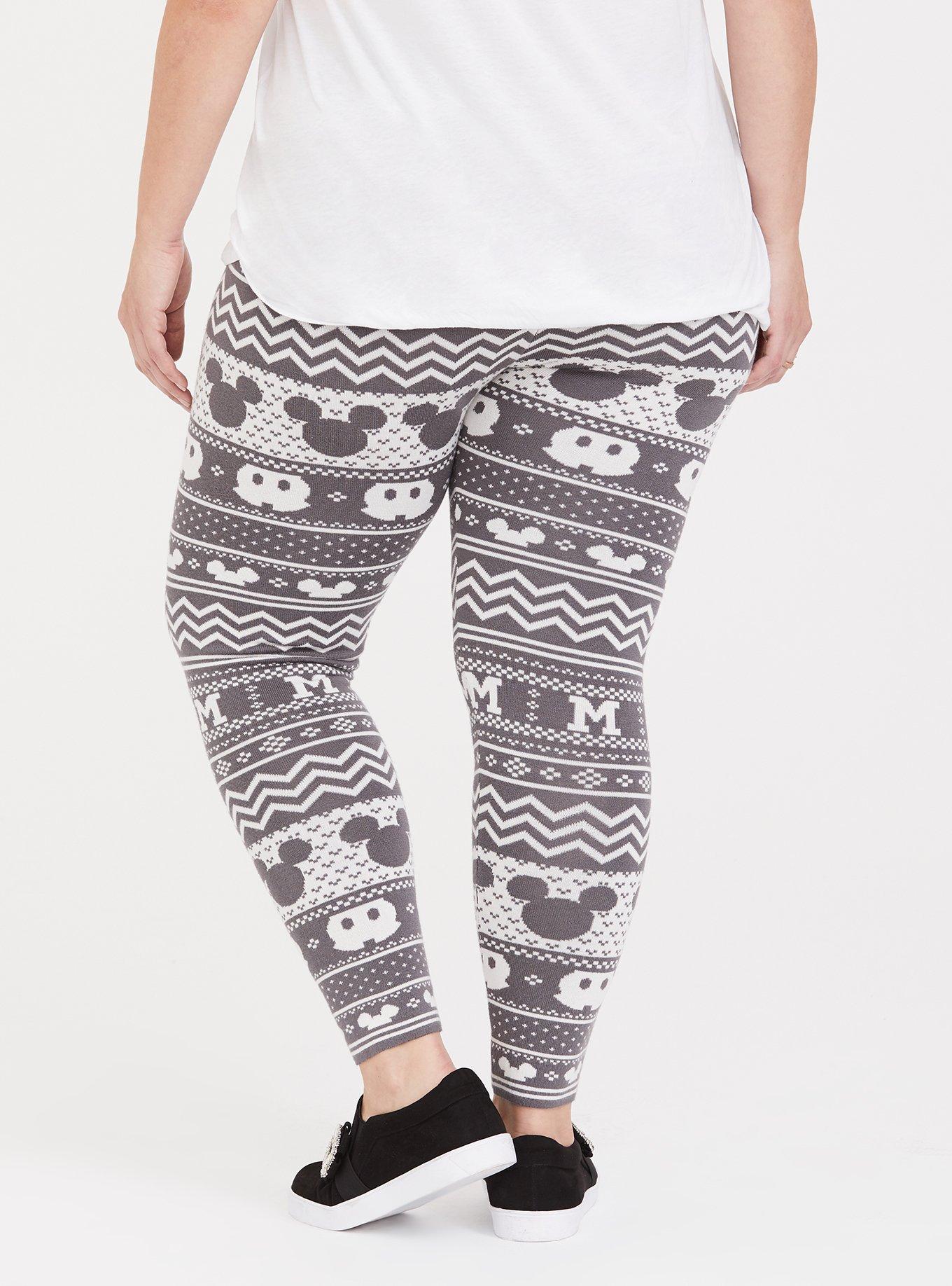 Disney Mickey's 90th Anniversary Fair Isle Legging, MULTI, alternate