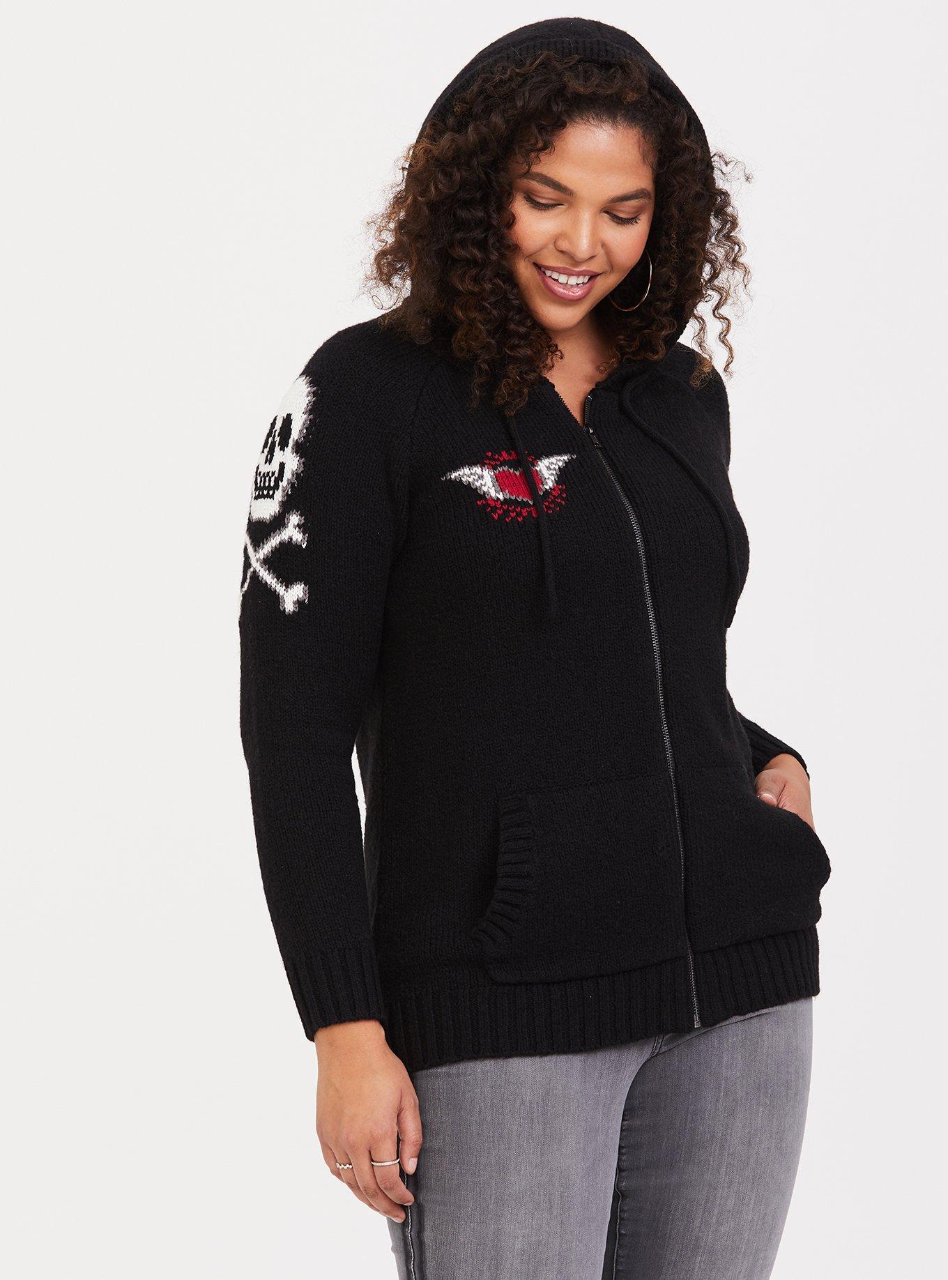 Torrid skull hoodie new arrivals