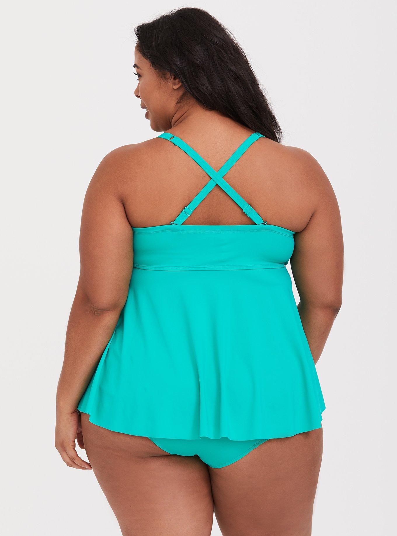 Plus size flyaway tankini store