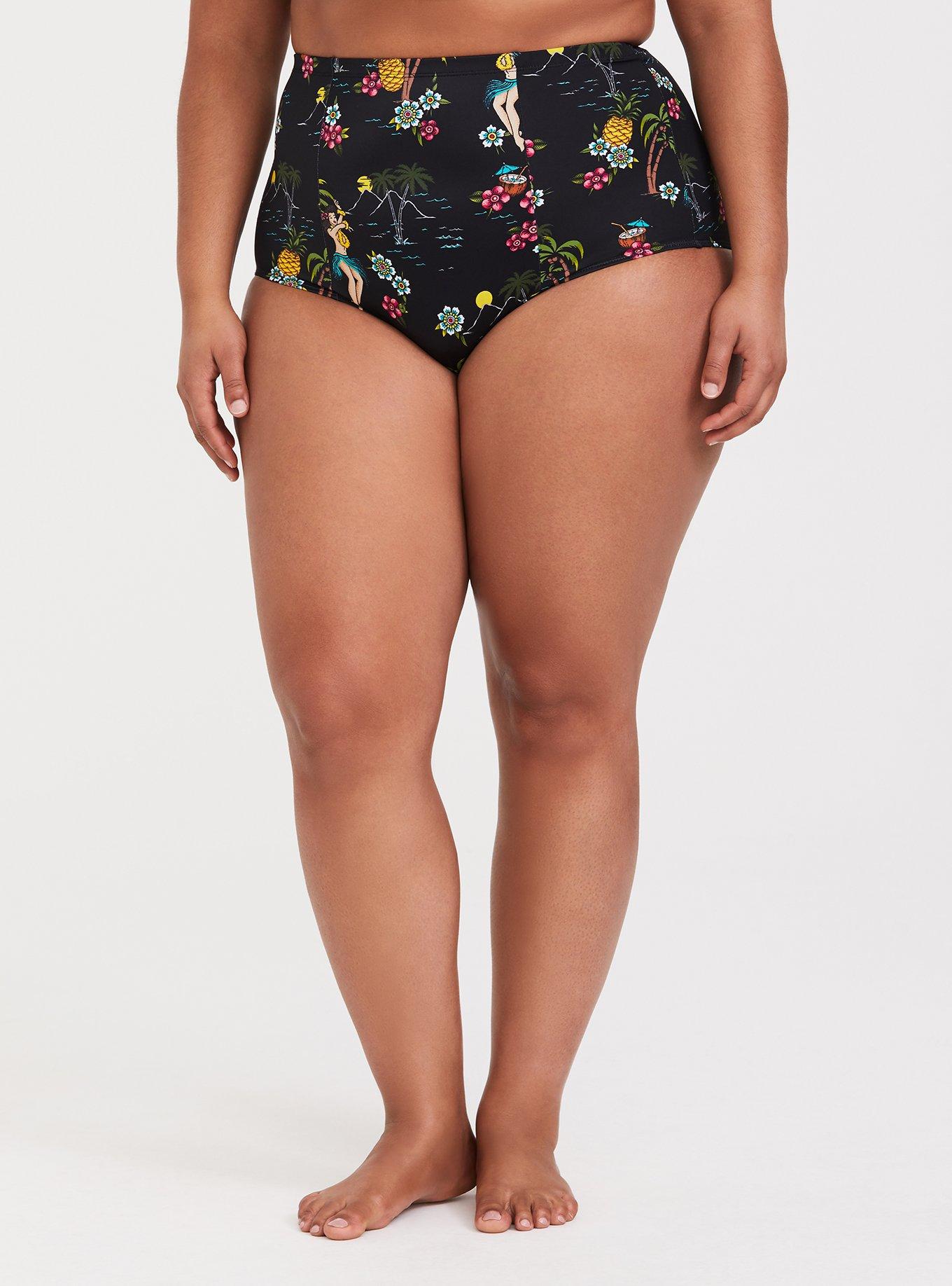 Torrid high waisted swim on sale bottoms