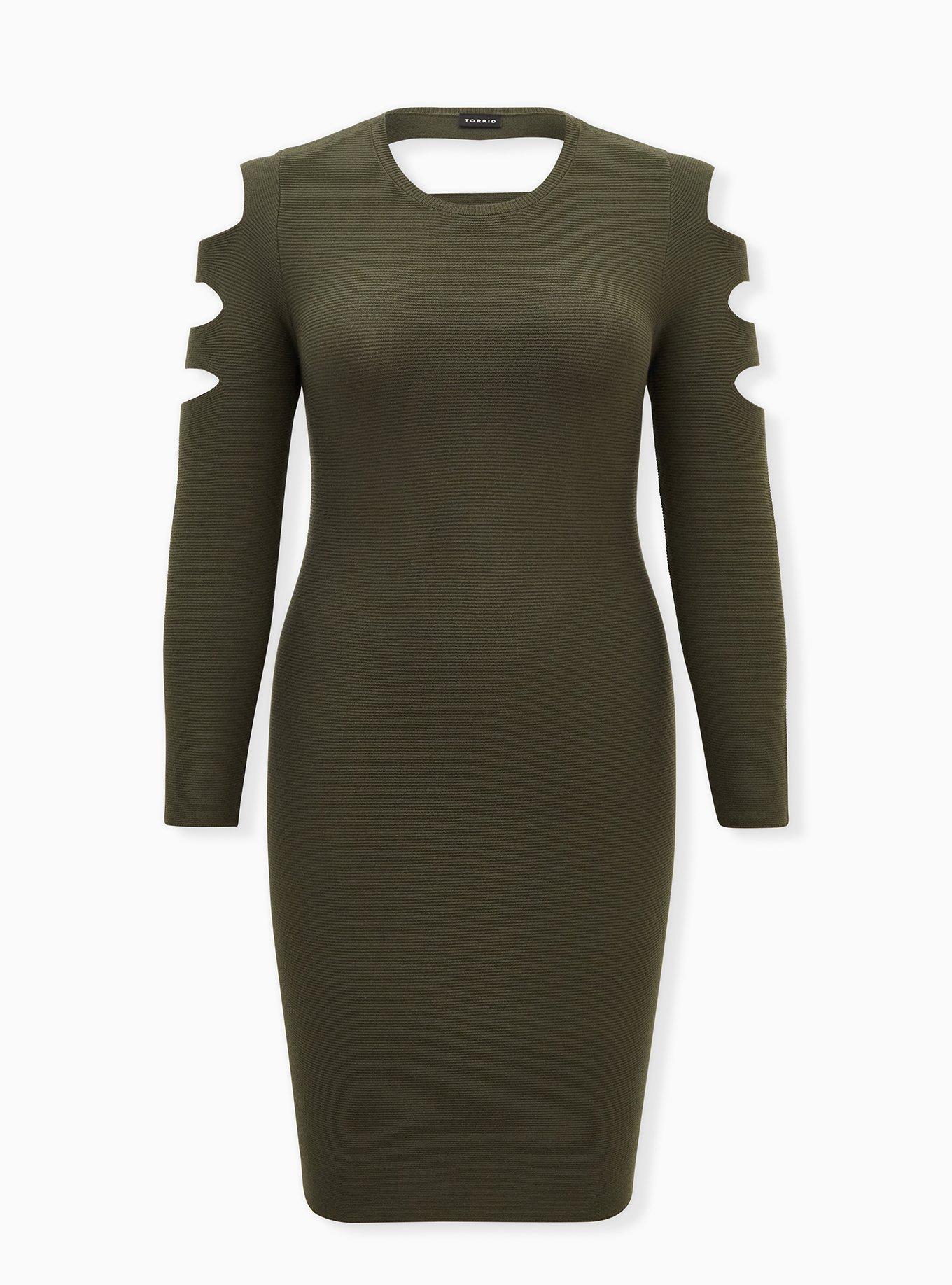 Midi Sweater Dress, DEEP DEPTHS, hi-res
