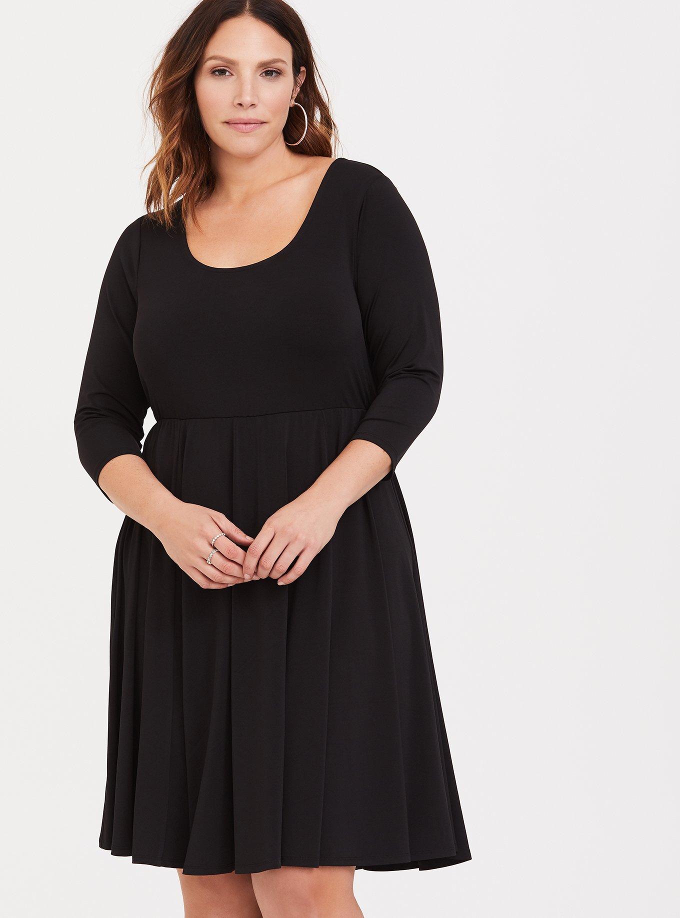 Mini Studio Knit Skater Dress, , alternate