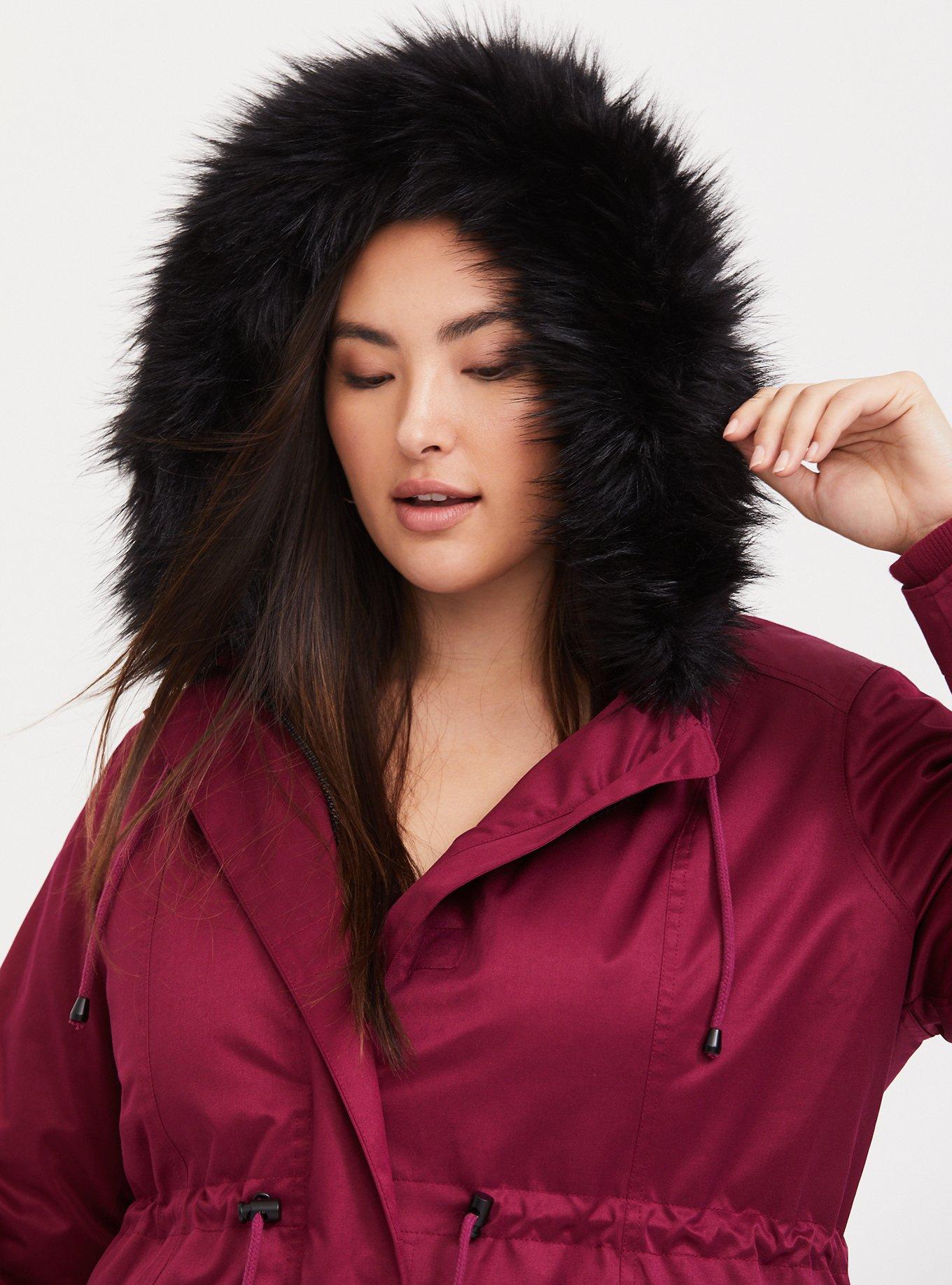 Plus Size - Fur Lined Parka - Torrid