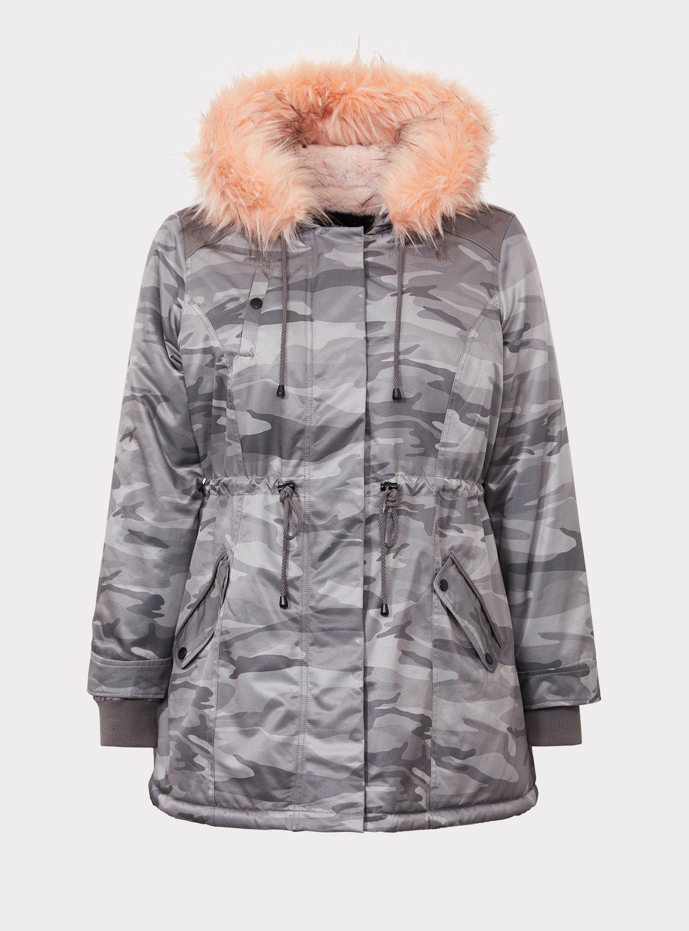 Plus Size - Fur Lined Parka - Torrid