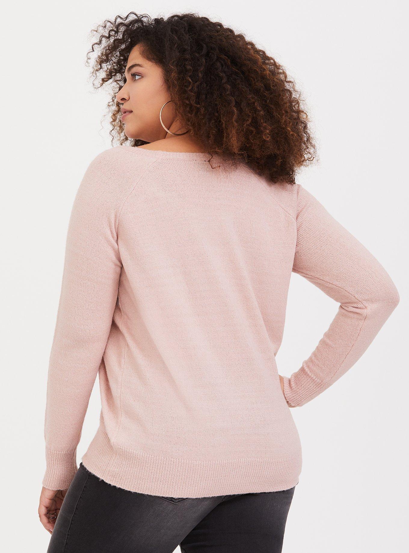 Blush pullover sales