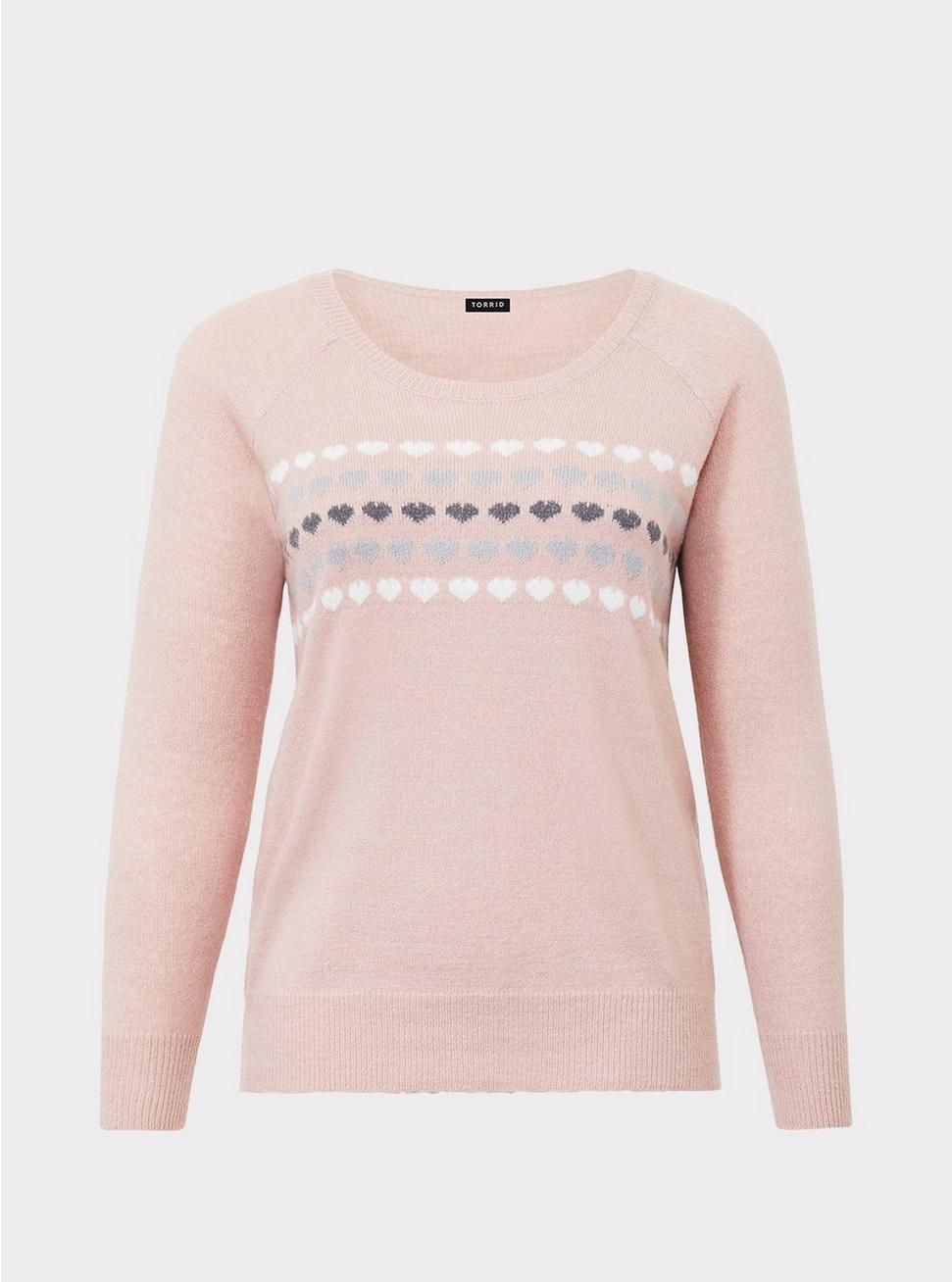 Plus Size - Blush Pullover Raglan Sweater - Torrid