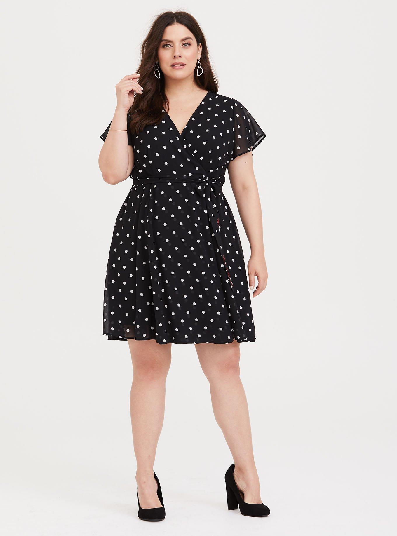 minnie mouse black and white dress