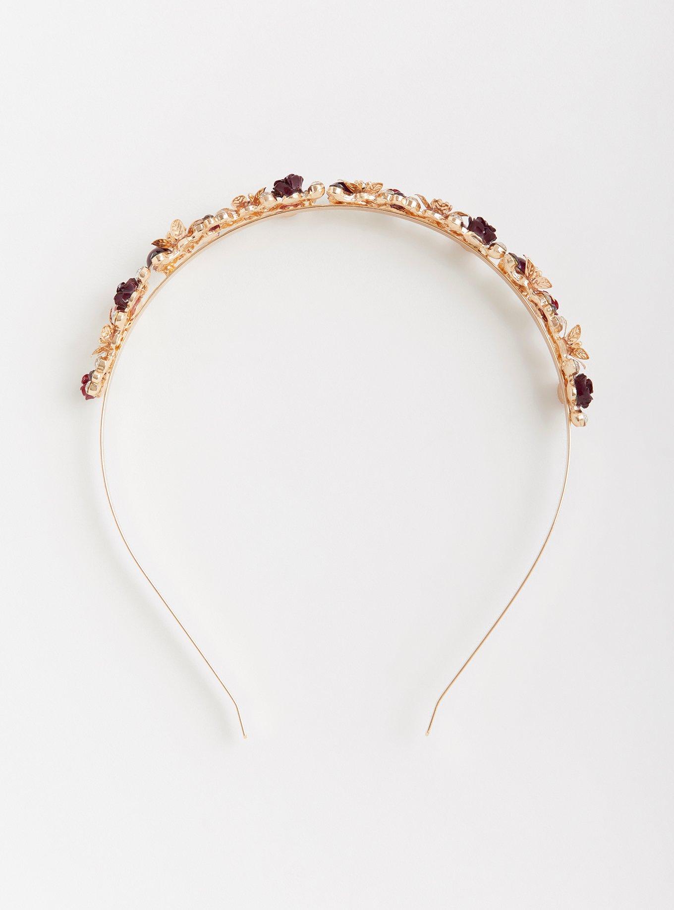Plus Size - Rosette Flower Headband - Torrid