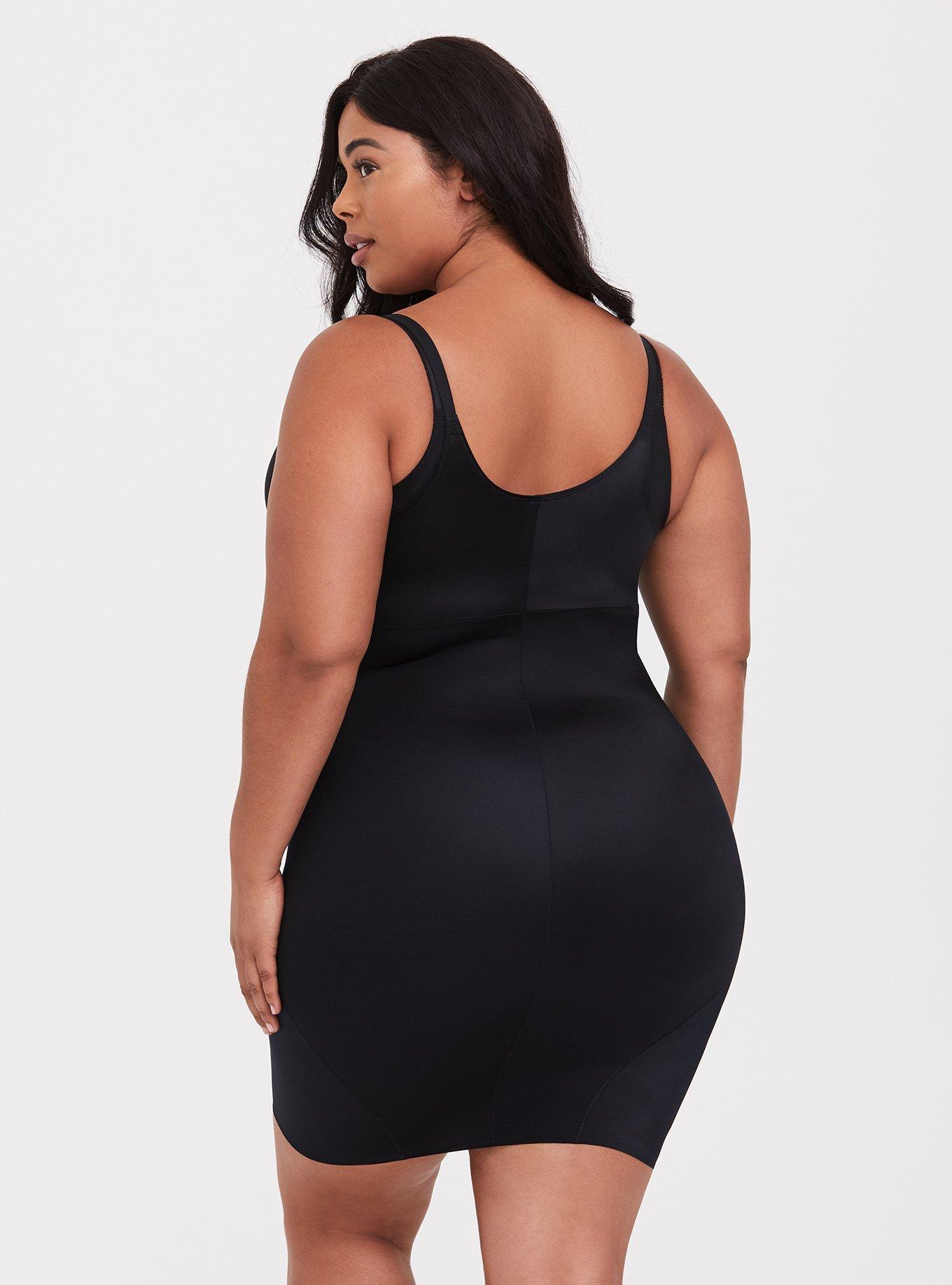 Plus Size - Spanx® Black Open Bust SmartGrip™ Slip - Torrid