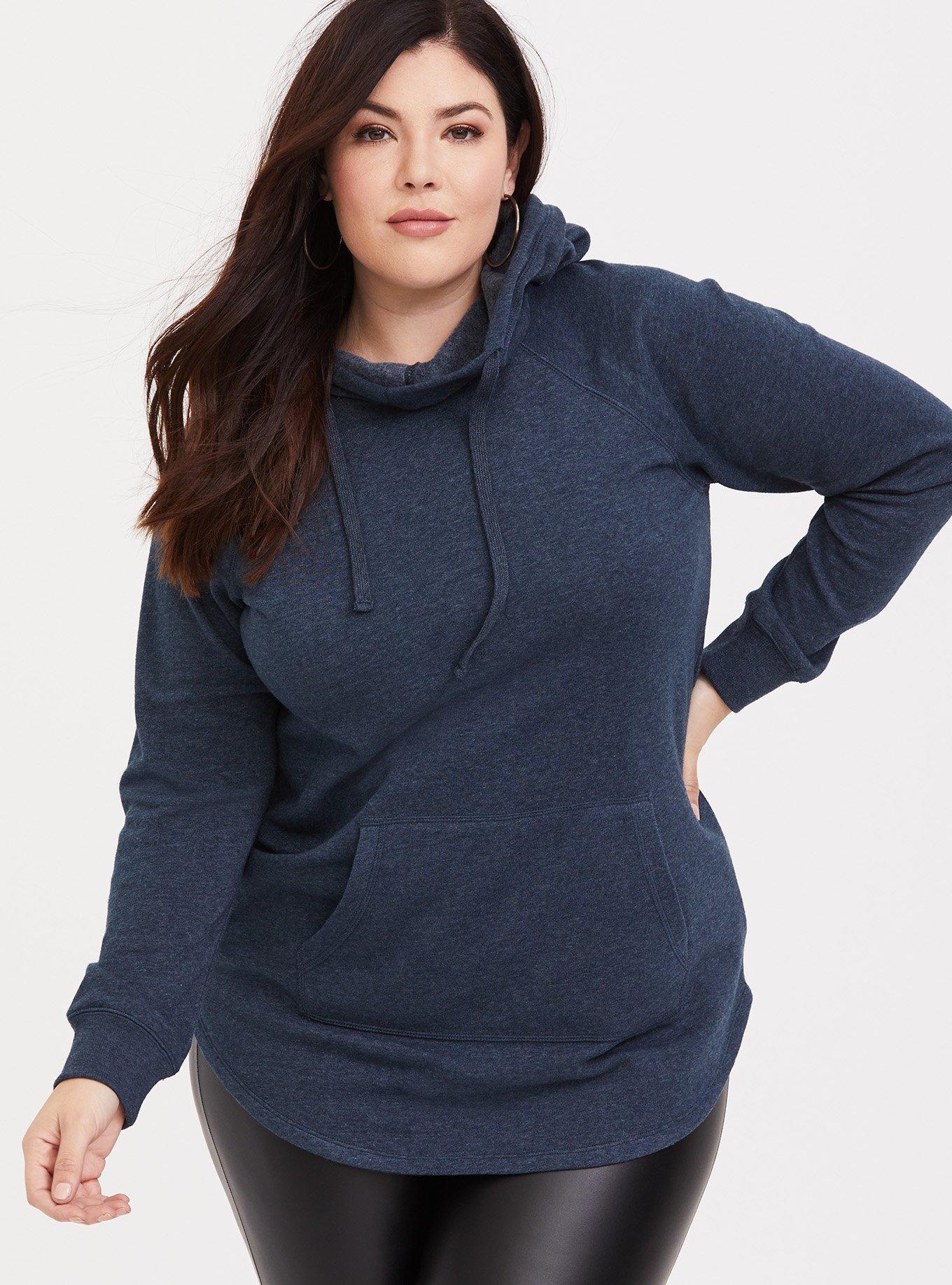 Long tunic hoodie best sale