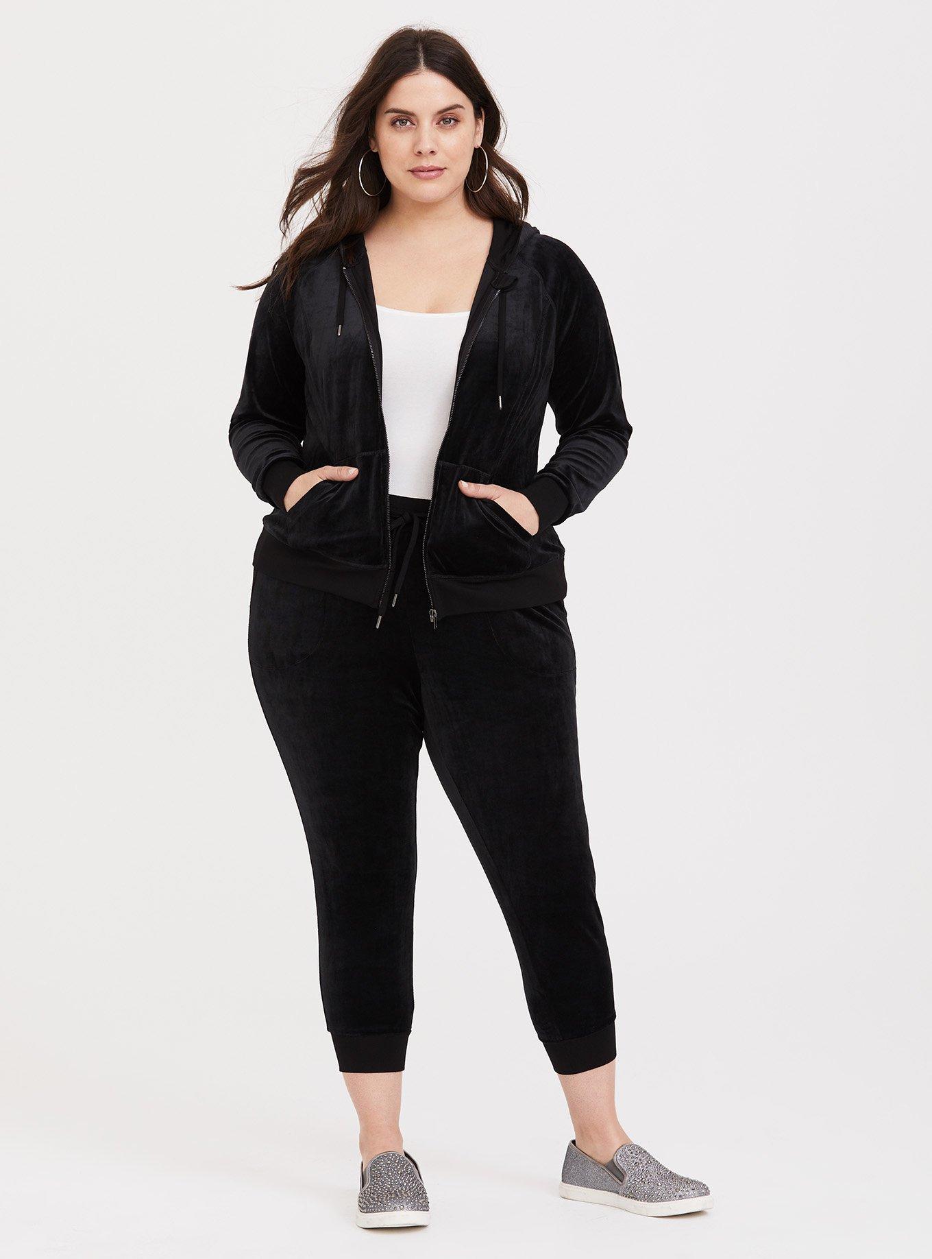 Plus Size velvet leggings fashion plus size velour pants plus size