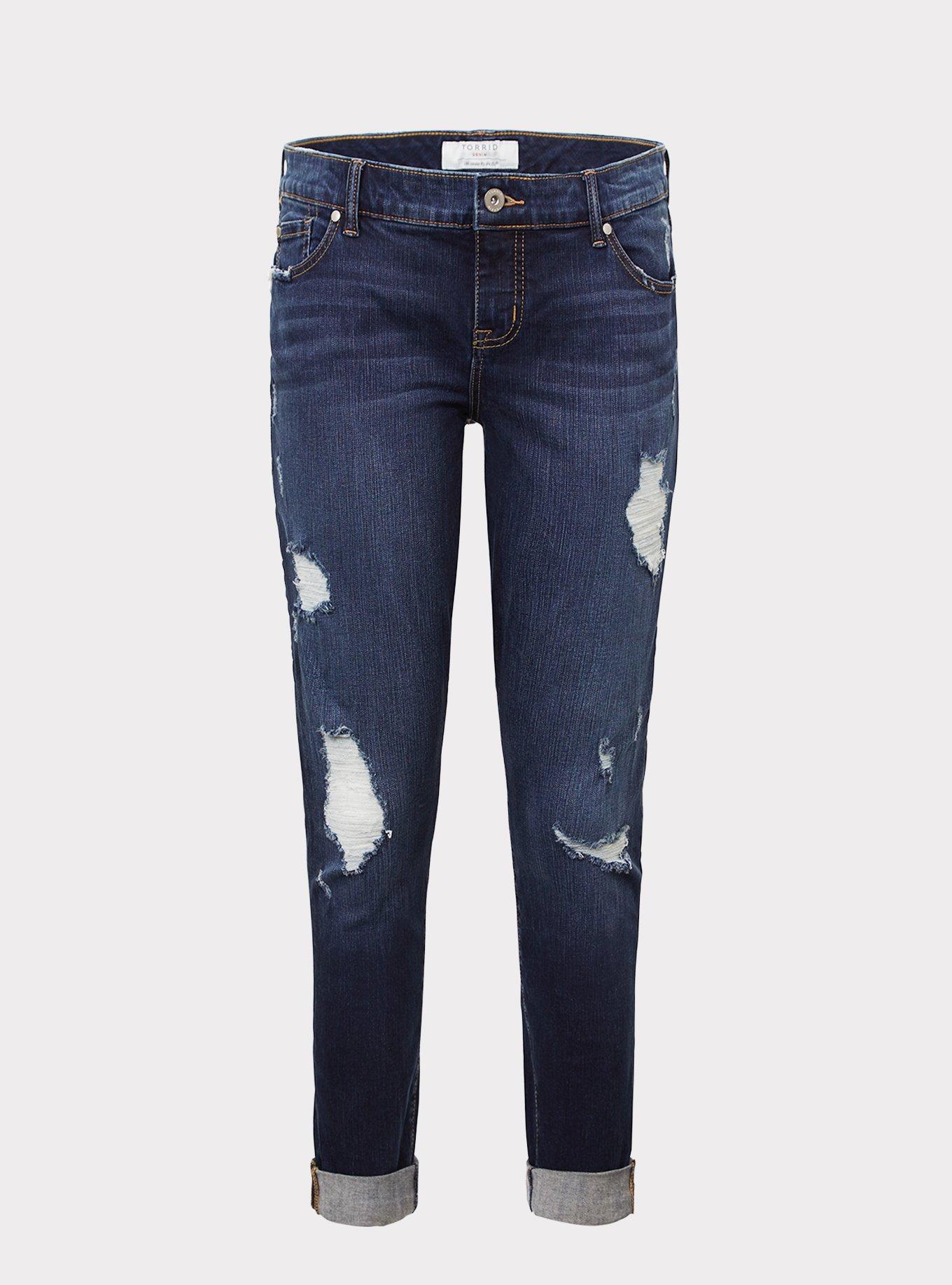 Boyfriend Jean - Vintage Stretch Light Wash, RIVERDALE, hi-res