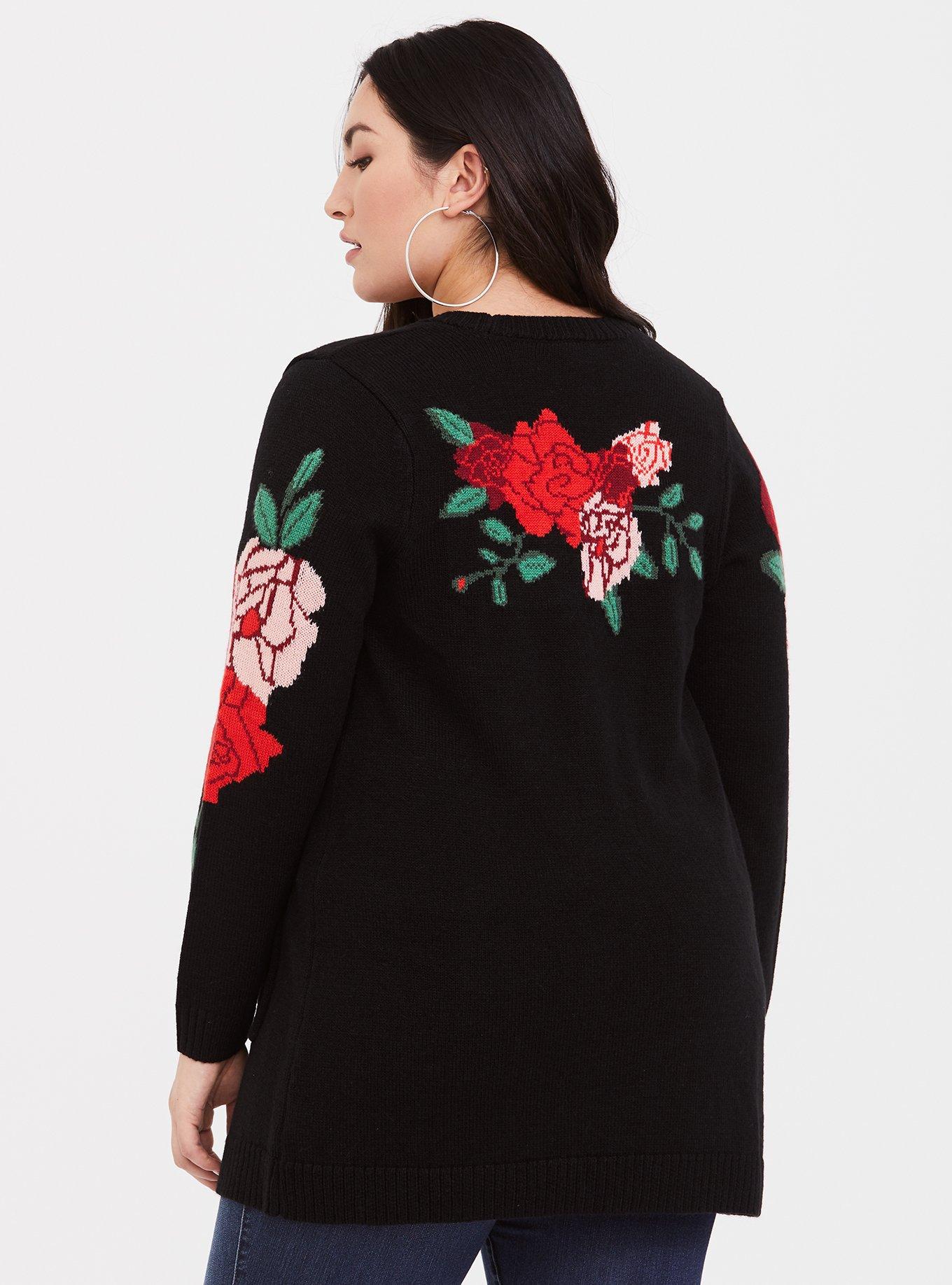 Dark rose cardigan best sale