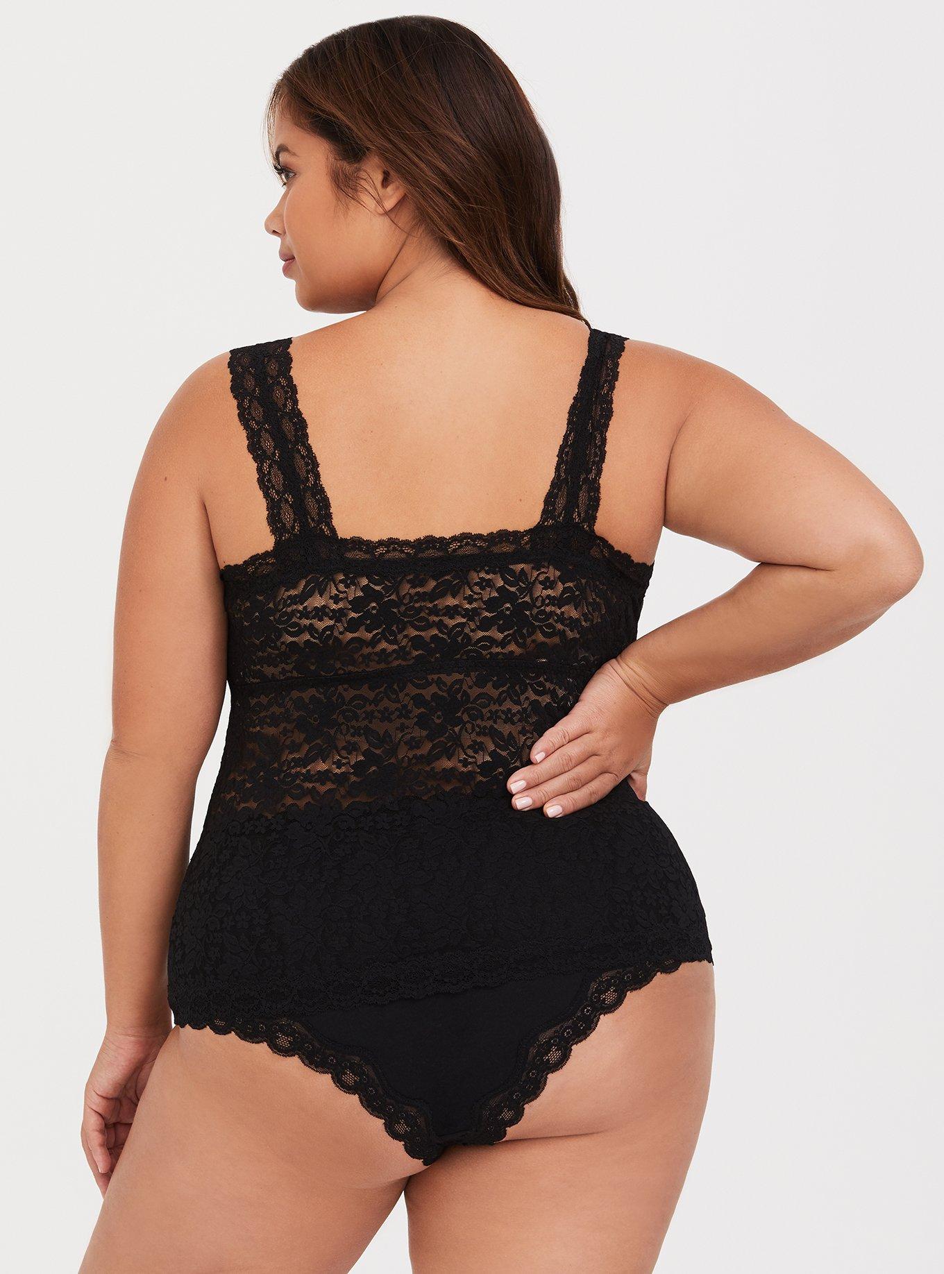 Lace Under-It-All Cami, RICH BLACK, alternate