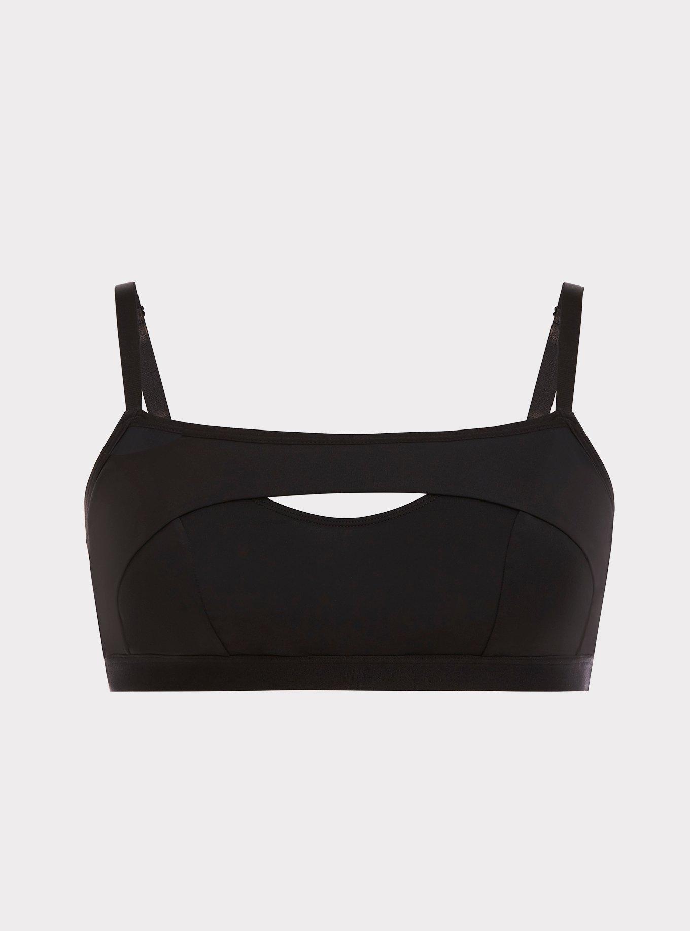 Tara Lynn - Microfiber Peekaboo Bralette, , hi-res
