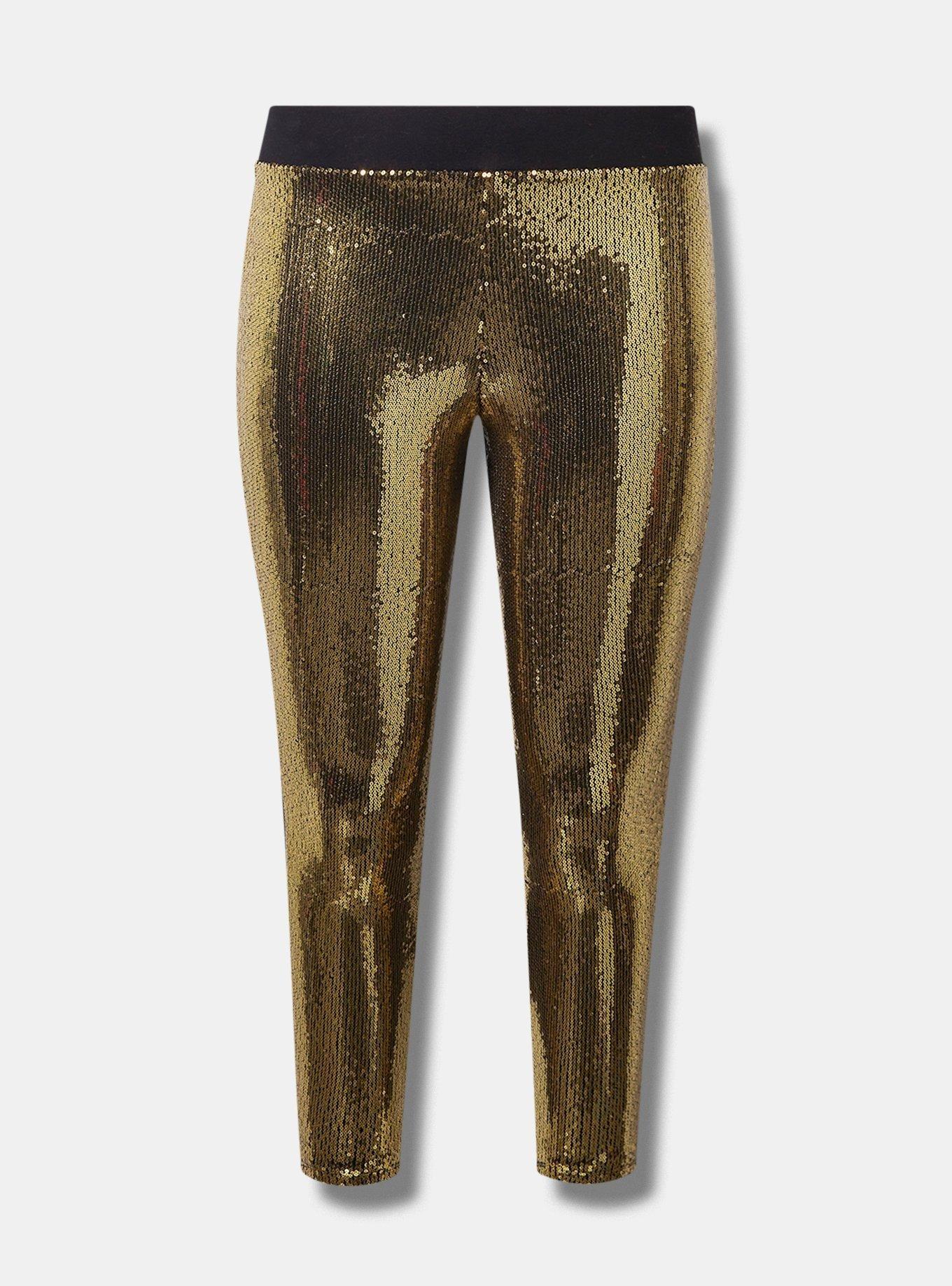 Plus Size - Full Length Signature Waist Sequin Legging - Torrid