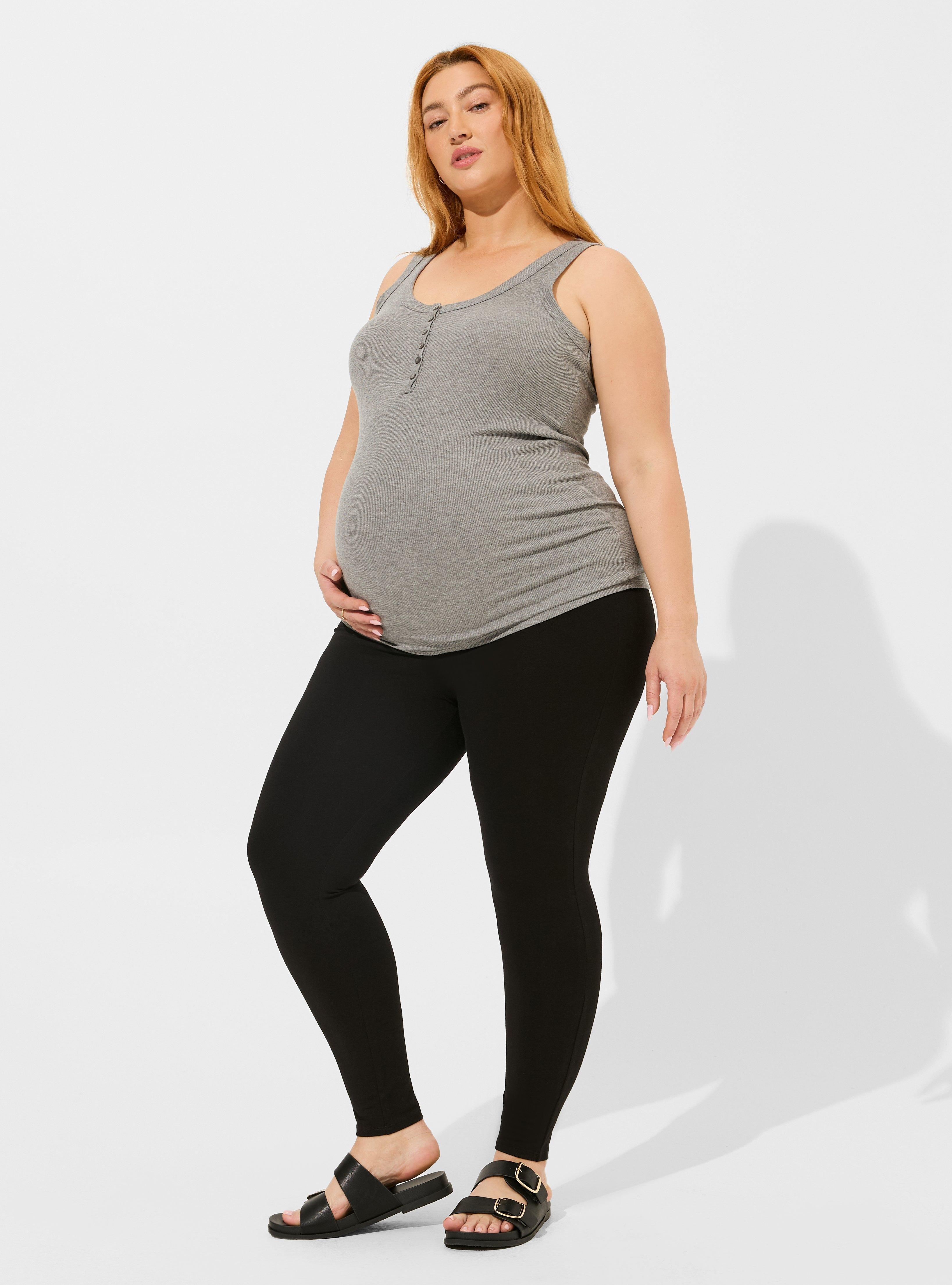 Plus Size - Maternity Premium Legging - Black - Torrid