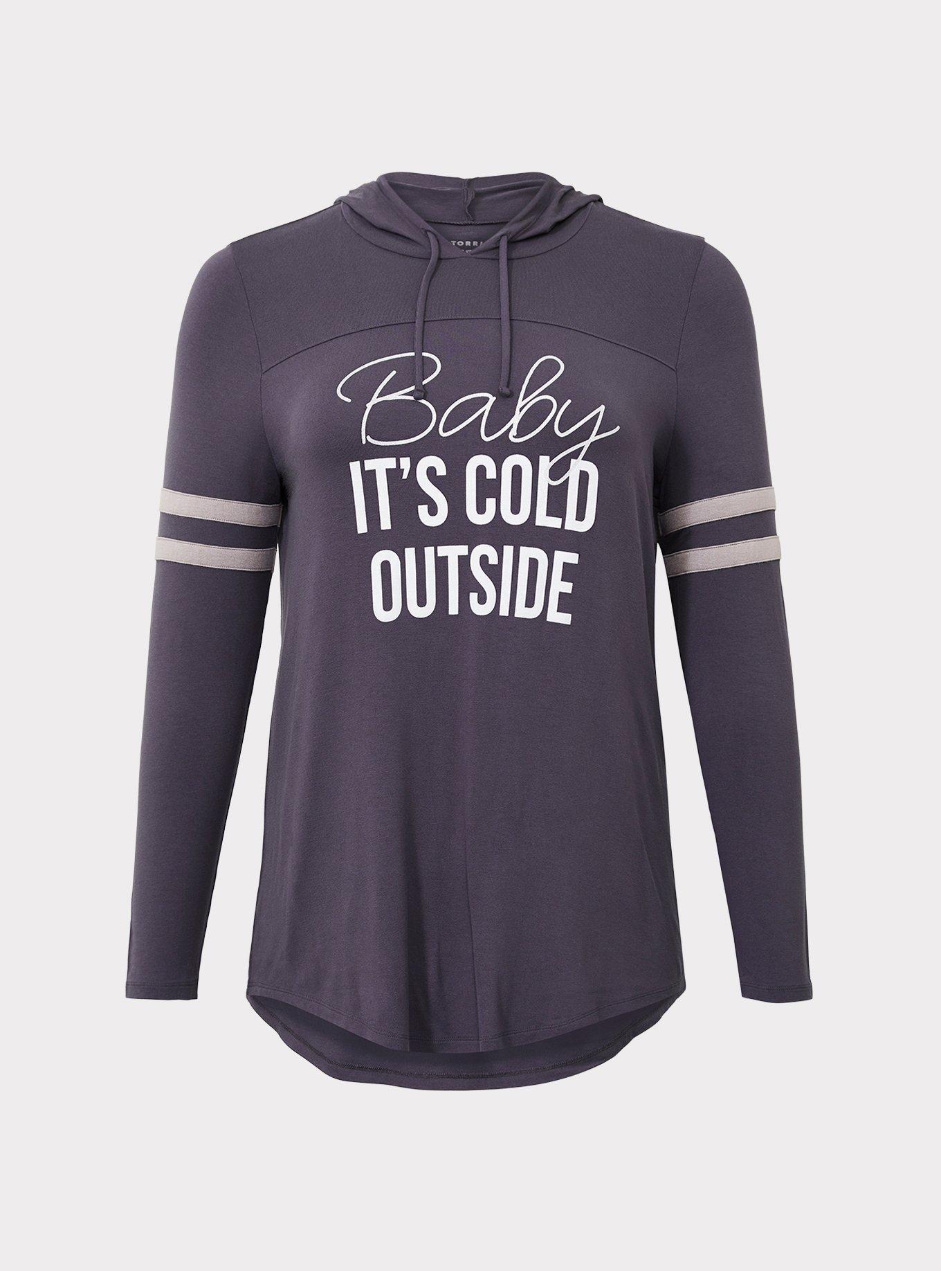 Baby it's cold outside hoodie best sale