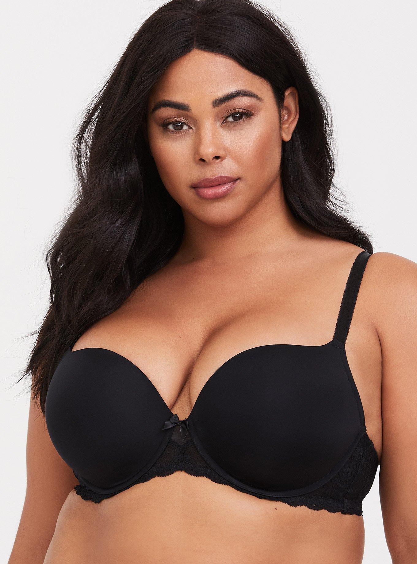 Perfect T-Shirt Push-Up Bra, RICH BLACK, hi-res