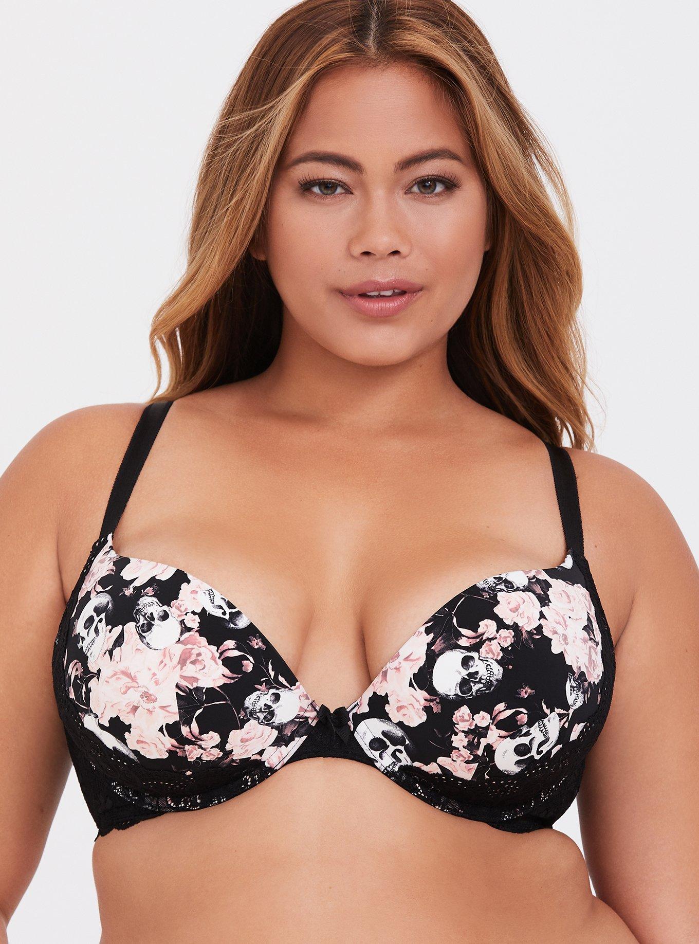 Plus Size T-Shirt Lightly Lined Smooth Straight Back Bra, 58% OFF