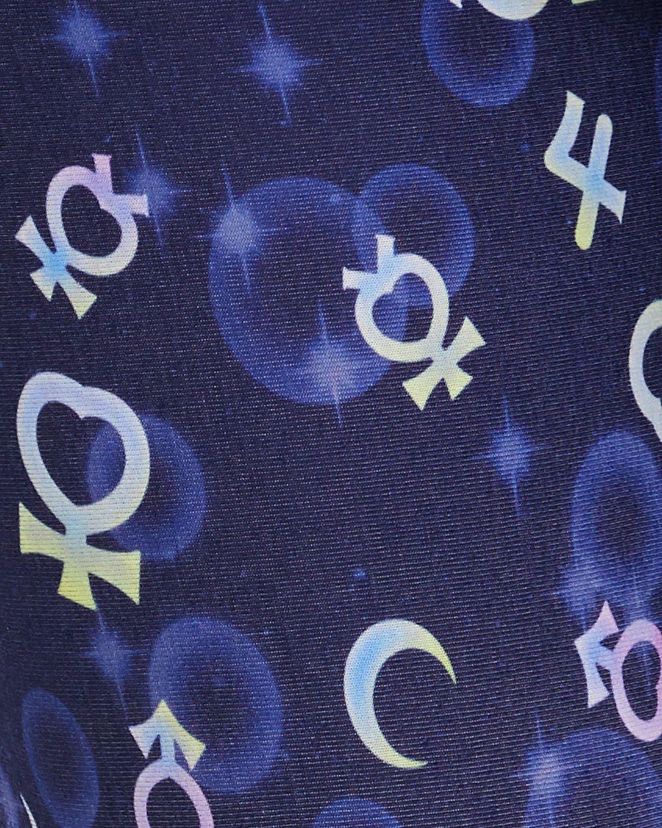 Plus Size Sailor Moon Toss Kingdom Print Legging, MULTI, alternate