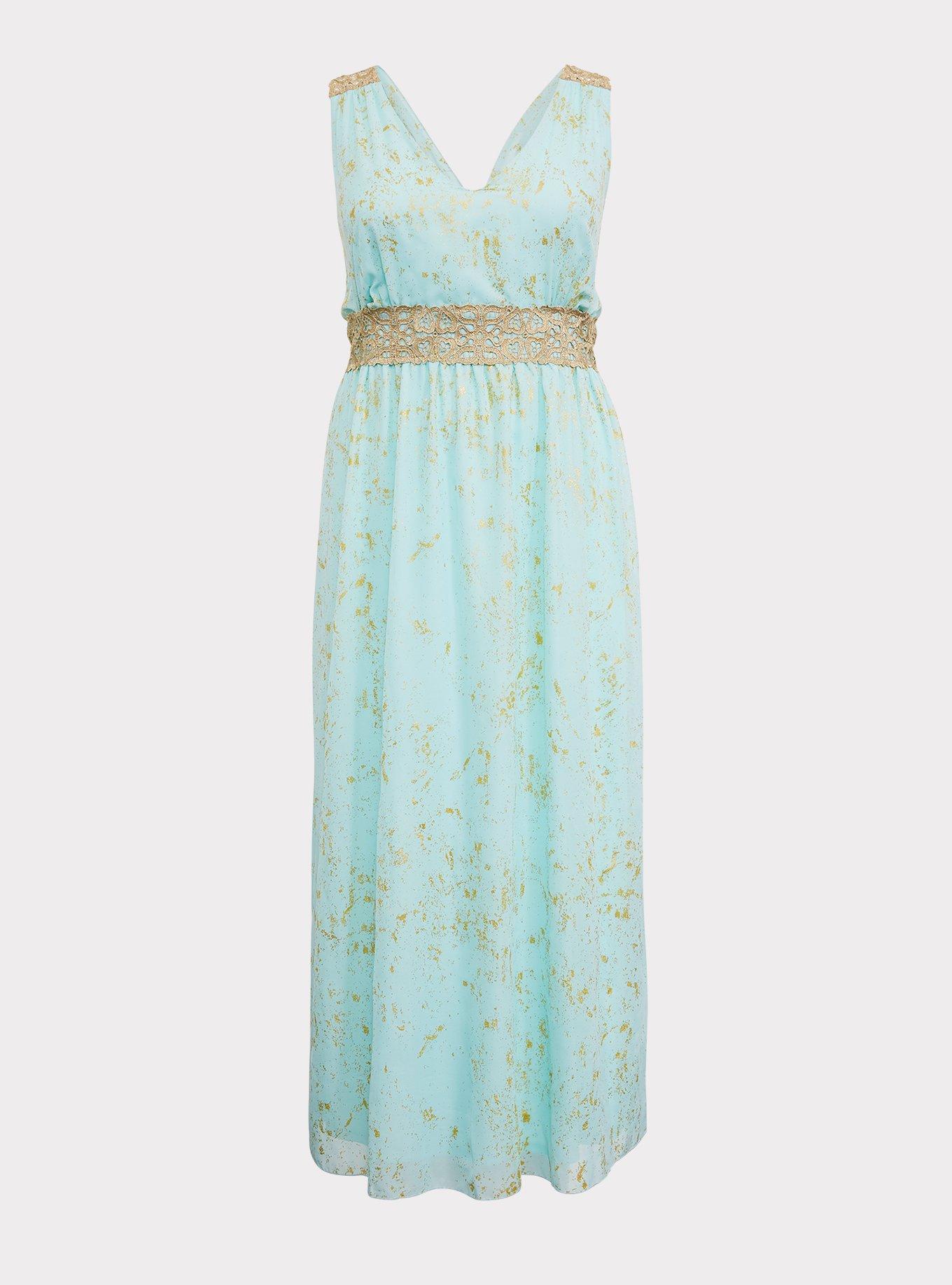 Royal Halloween Maxi Dress, MULTI, hi-res